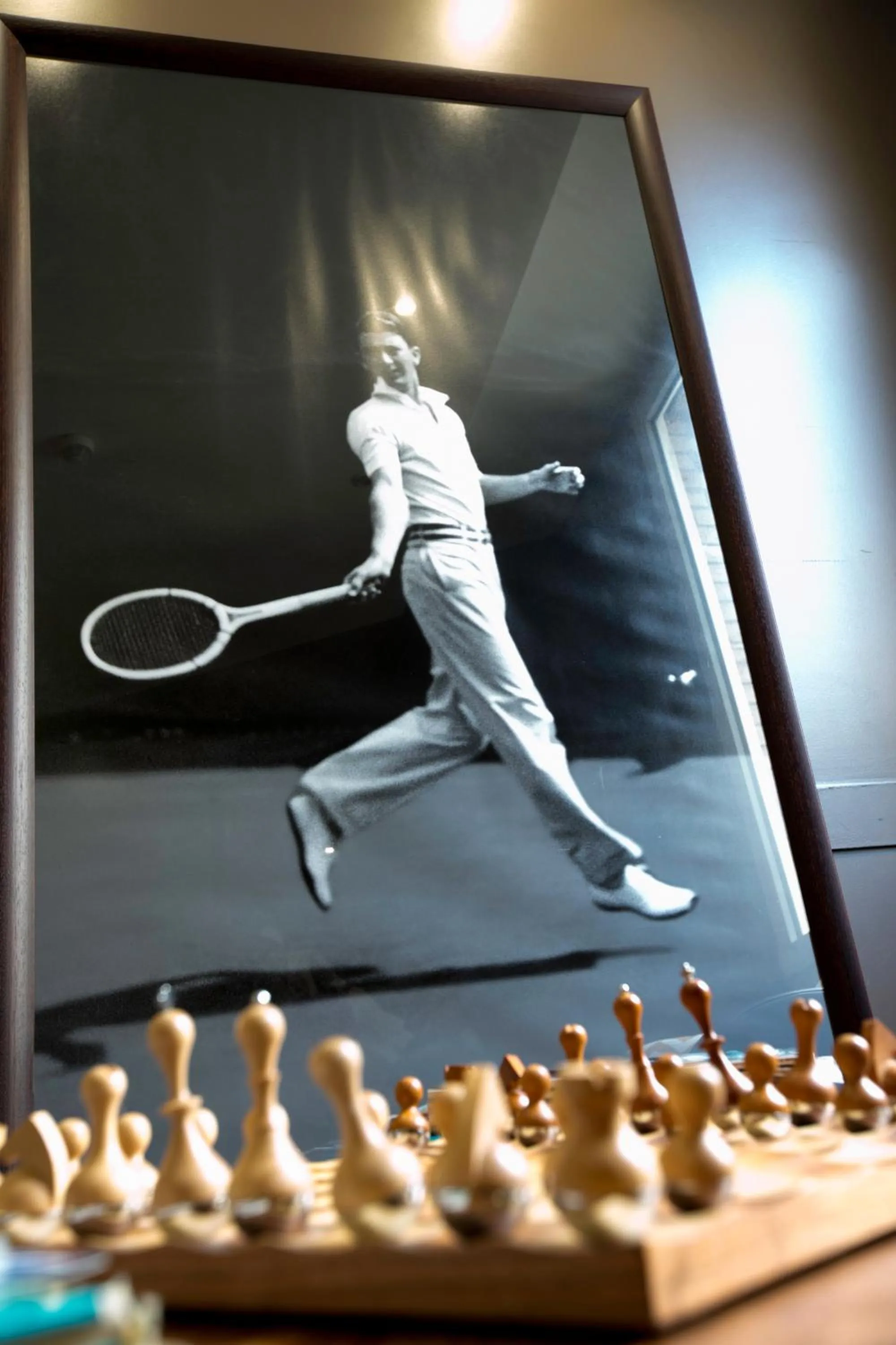 Communal lounge/ TV room in Hotel Olympic Paris Boulogne by Patrick Hayat