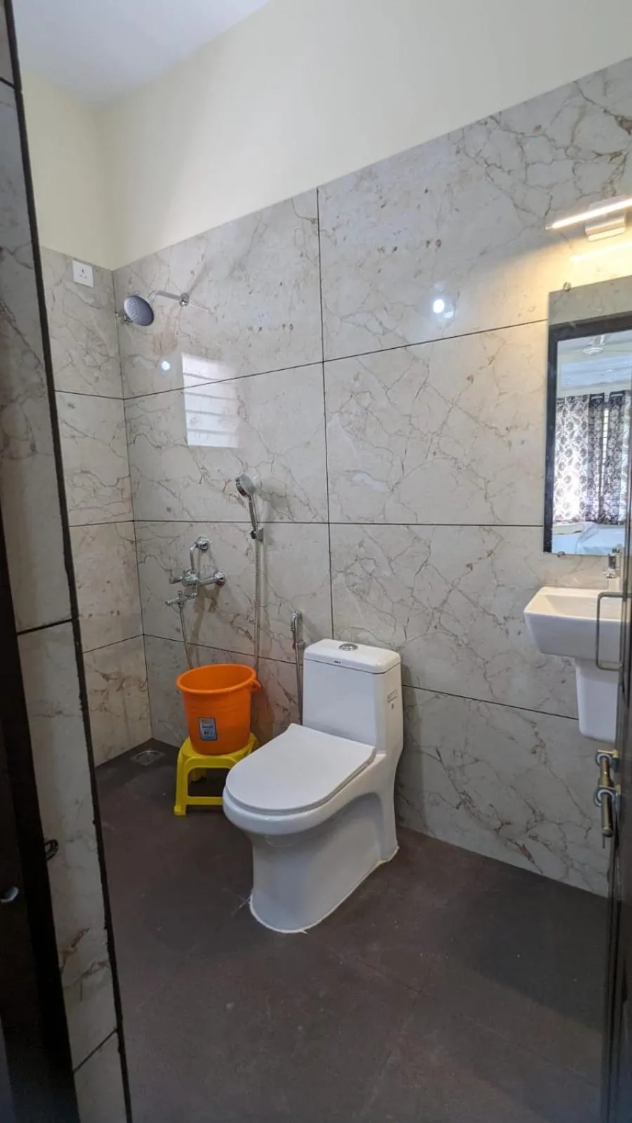 Shower in Janardan Residency