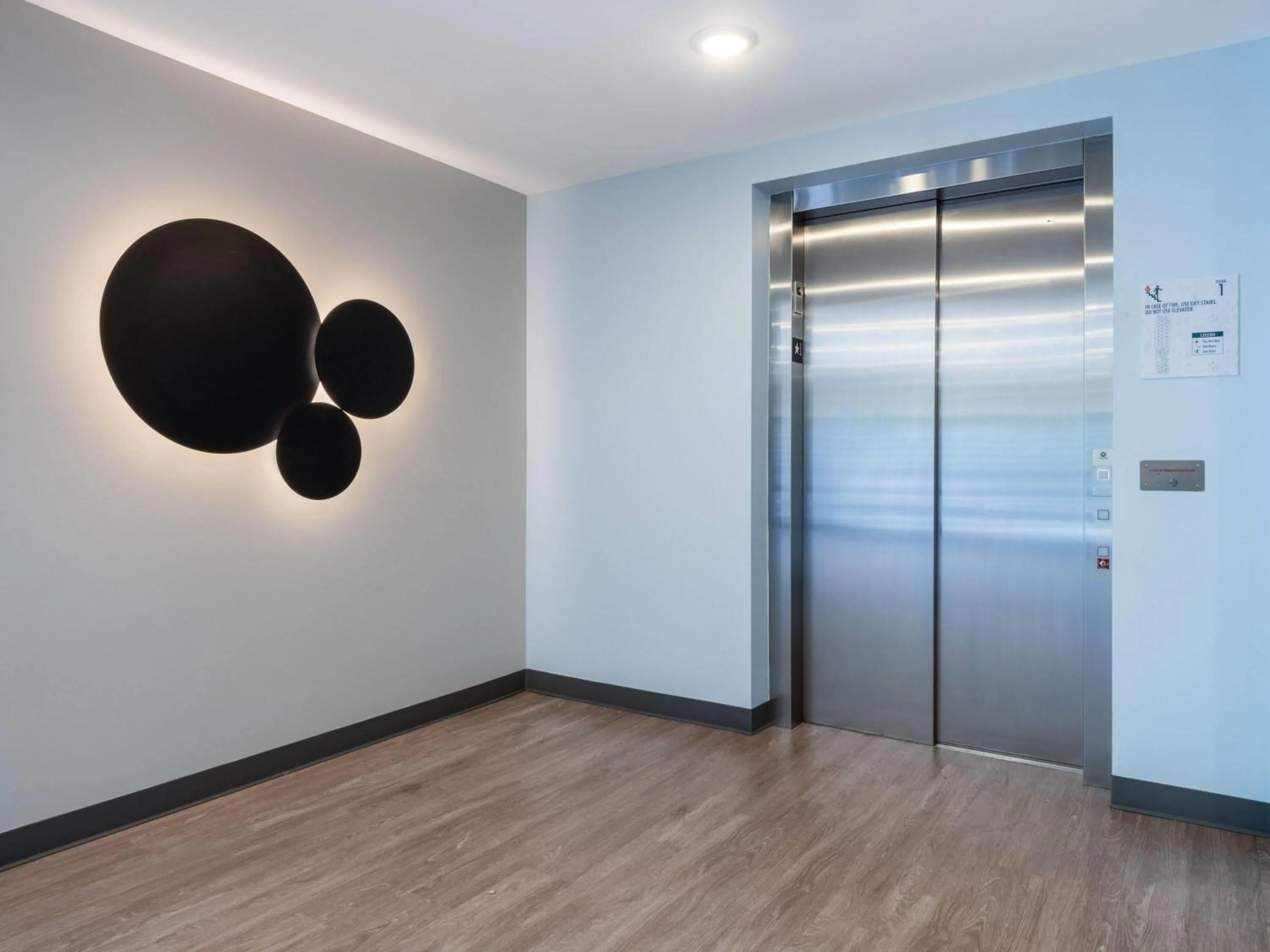 elevator in ECHO Suites Extended Stay by Wyndham Springfield Airport PLZ