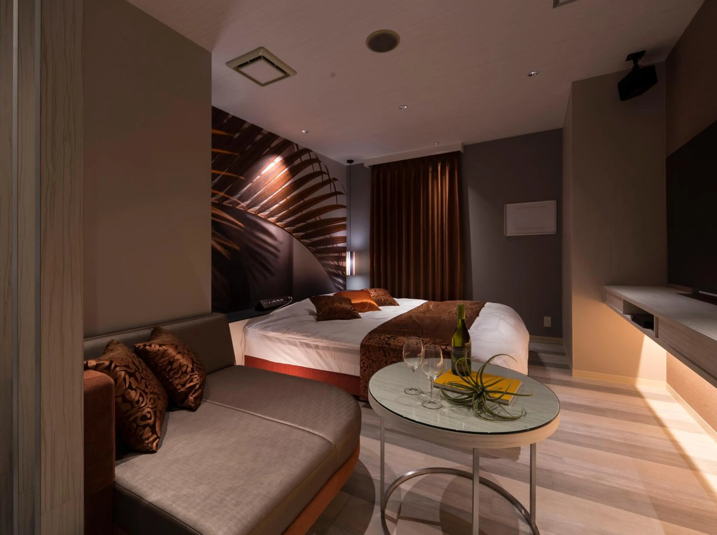 Photo of the whole room, Bed in HOTEL FINE - INTO THE PREMlUM -