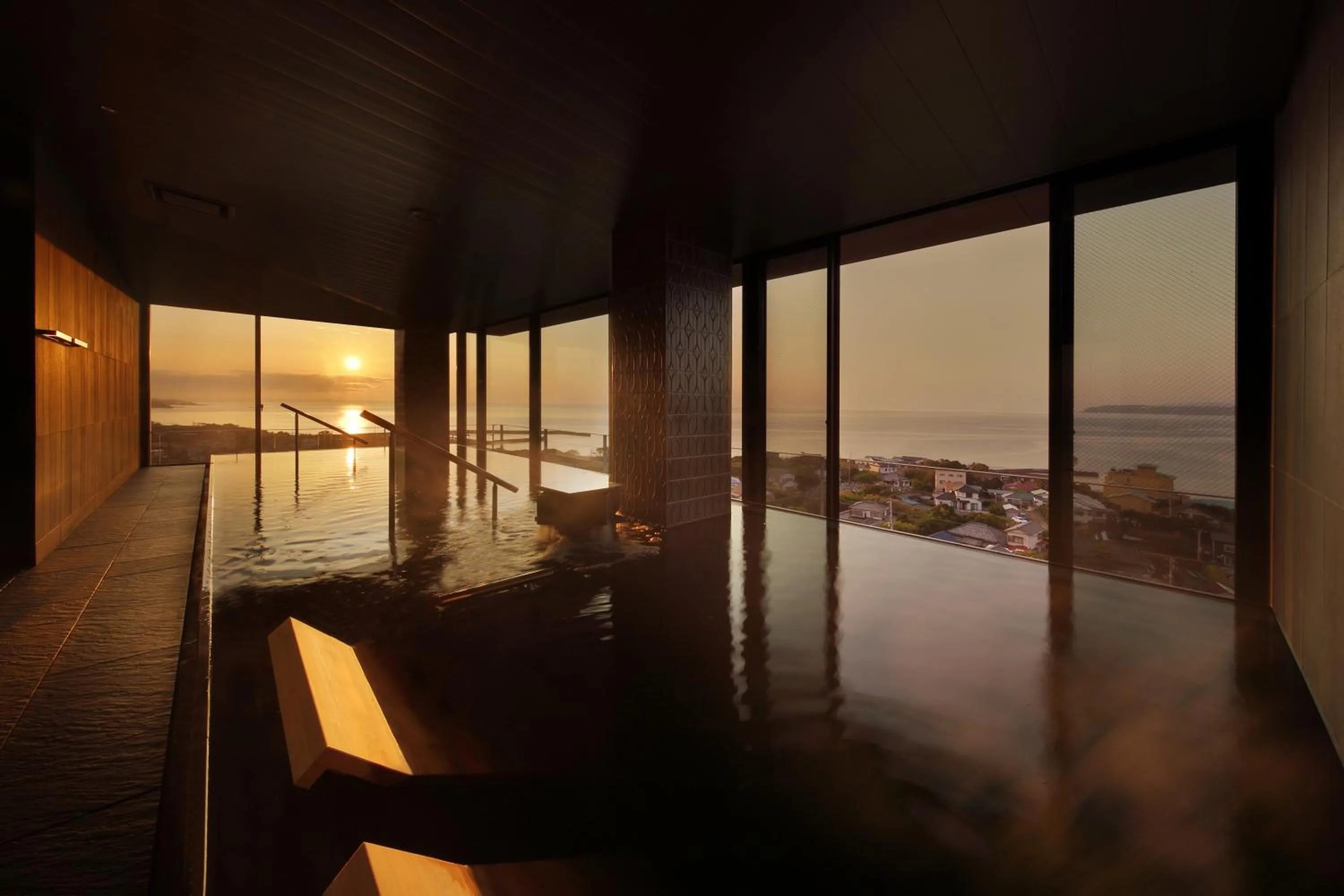 Hot Spring Bath in The Shinra