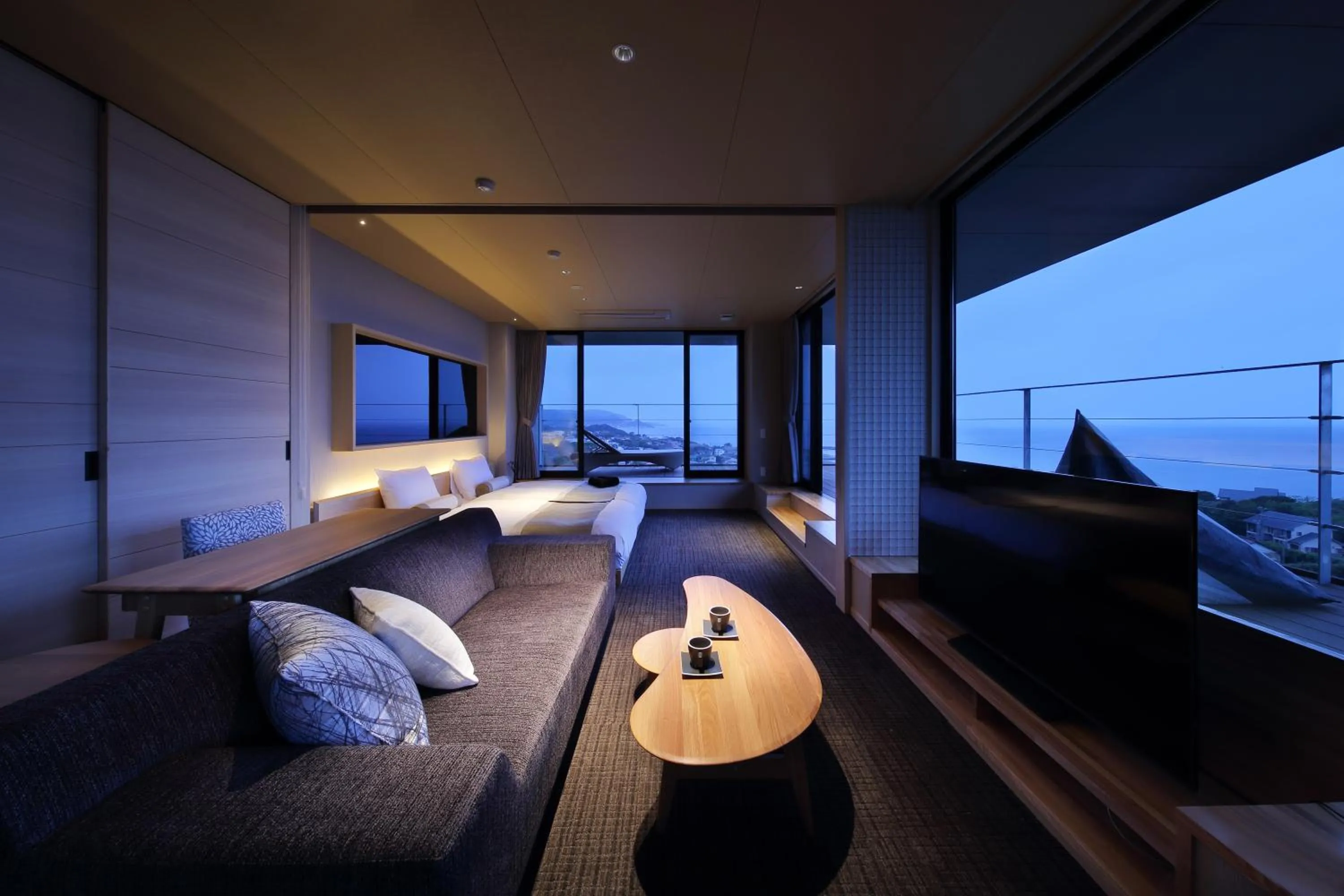 View (from property/room), Bed in The Shinra