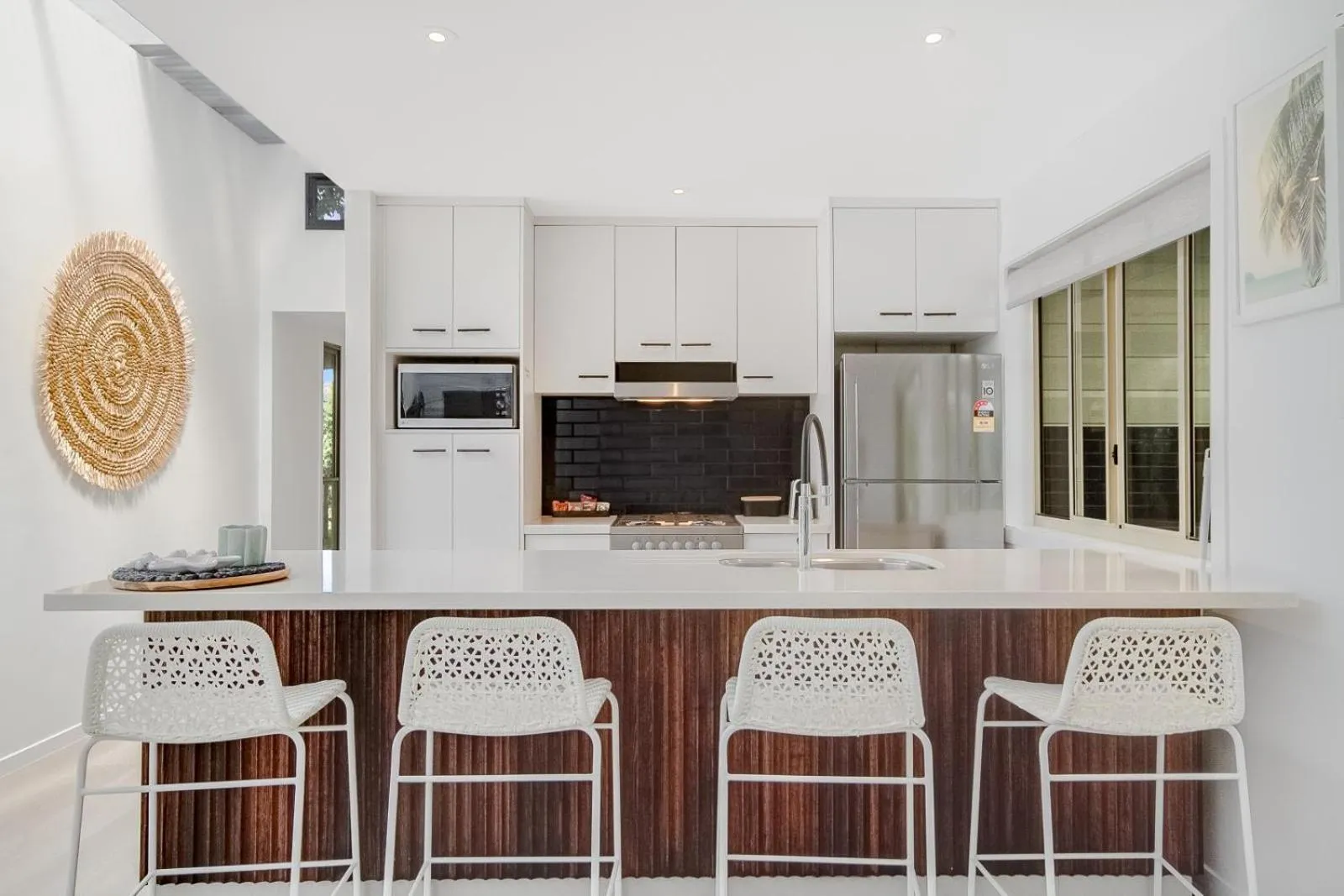 kitchen in Ingenia Holidays Byron Bay