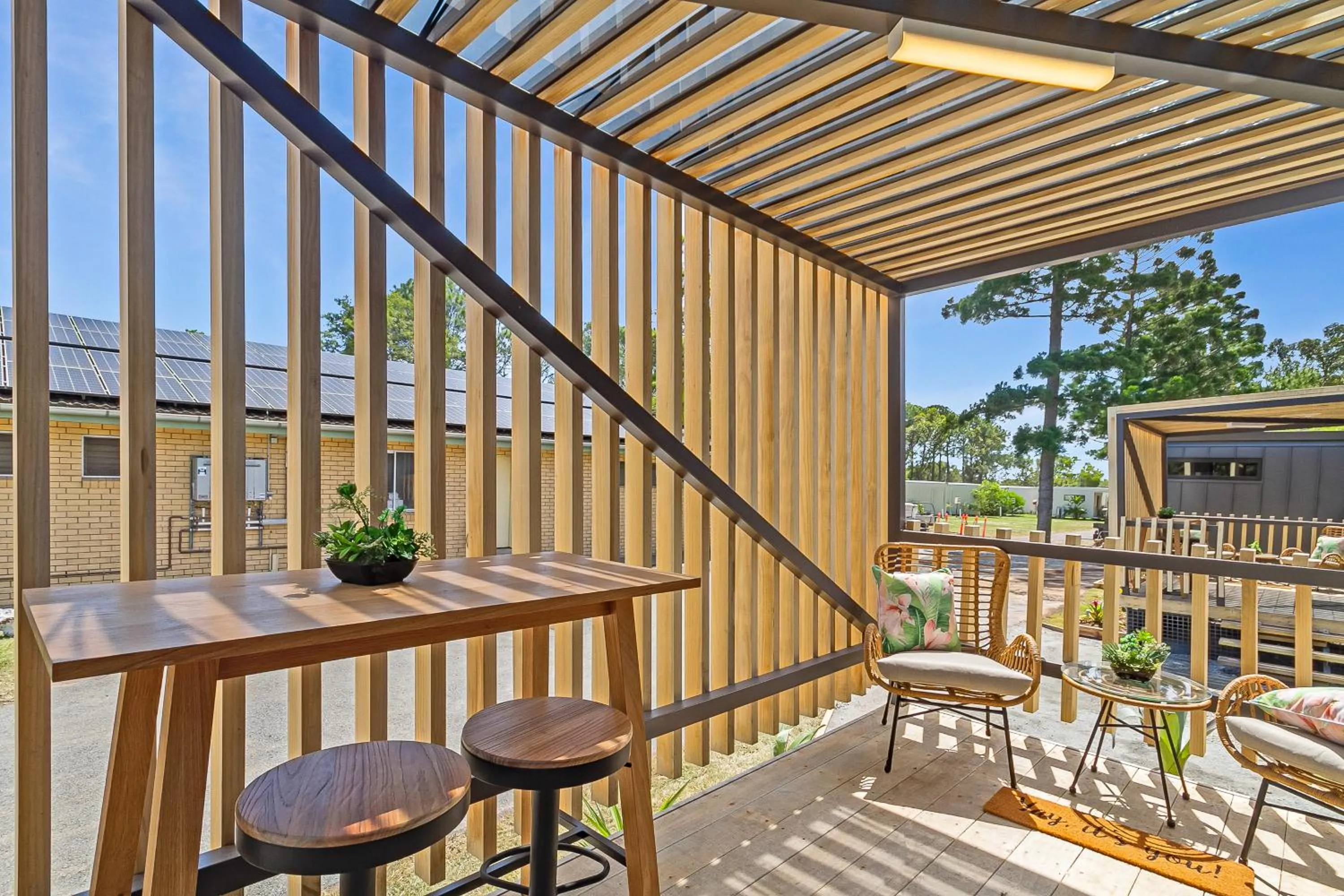 Balcony/Terrace in Ingenia Holidays Byron Bay