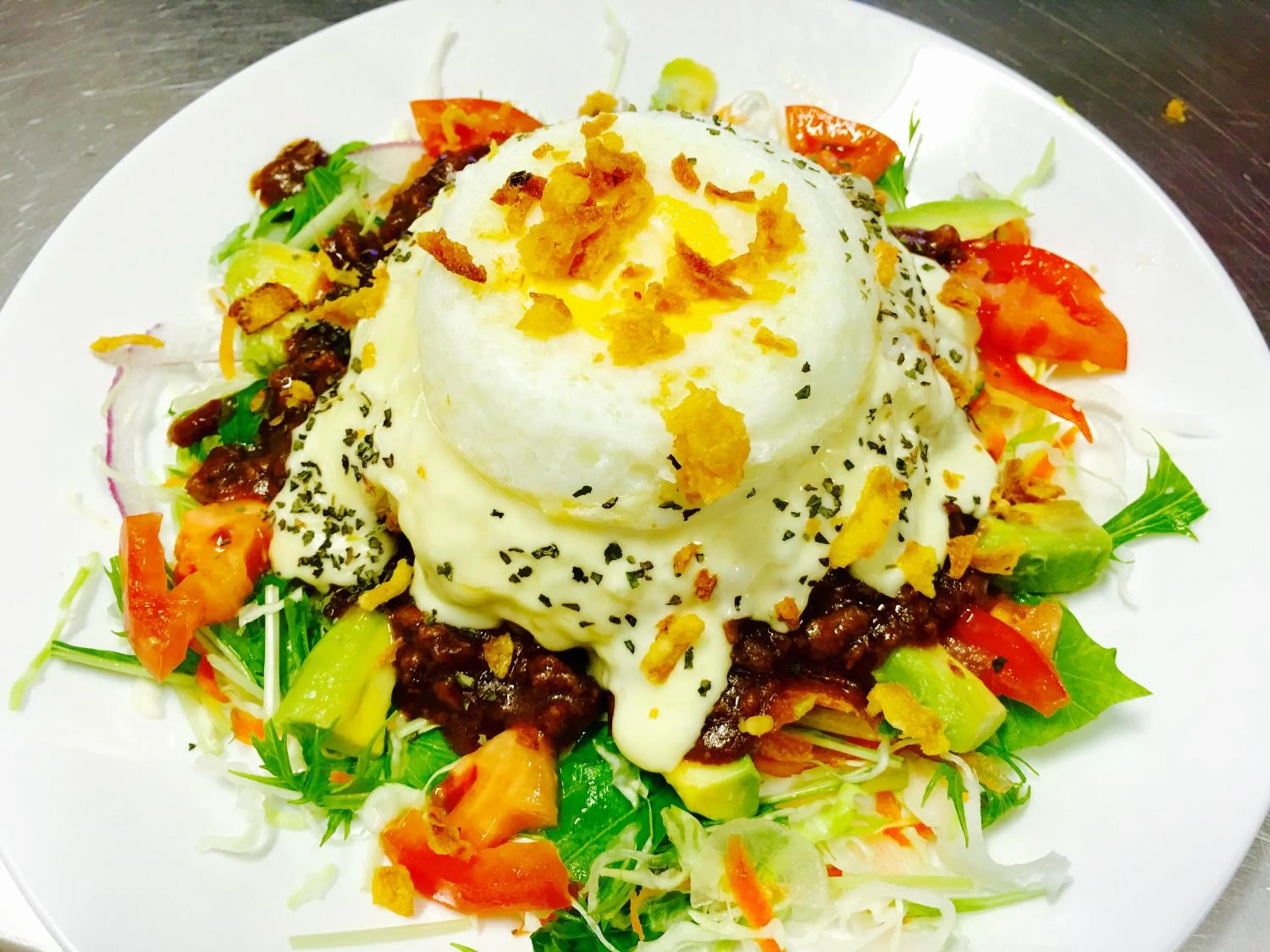 Food close-up in Ma-Blue Garden House