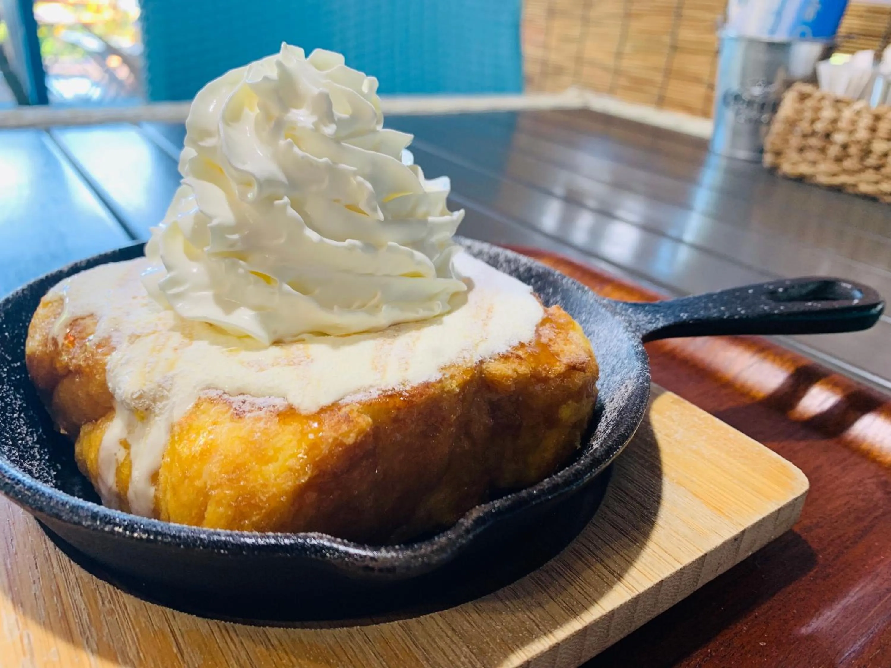 Food close-up in Ma-Blue Garden House