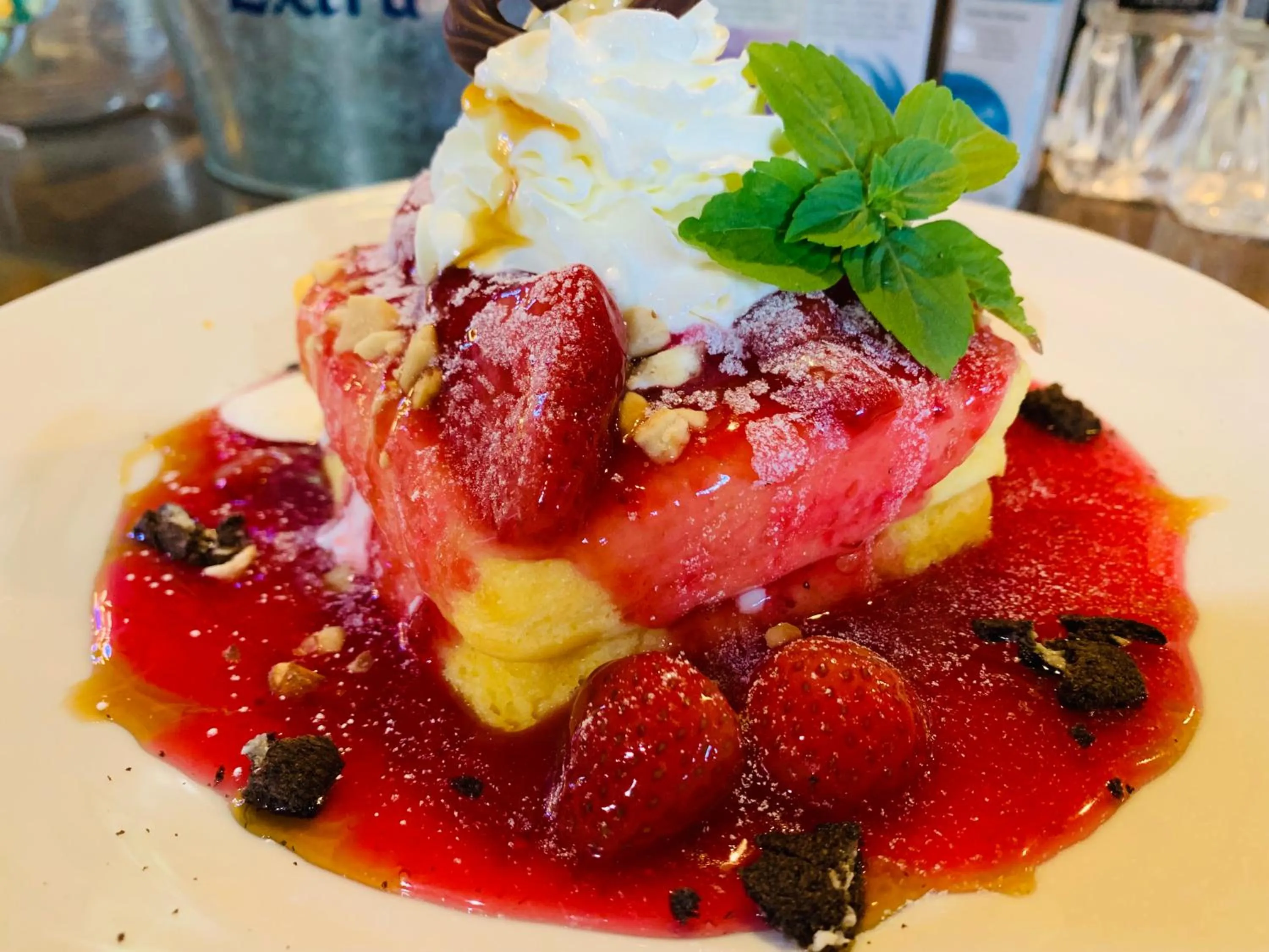 Food close-up in Ma-Blue Garden House