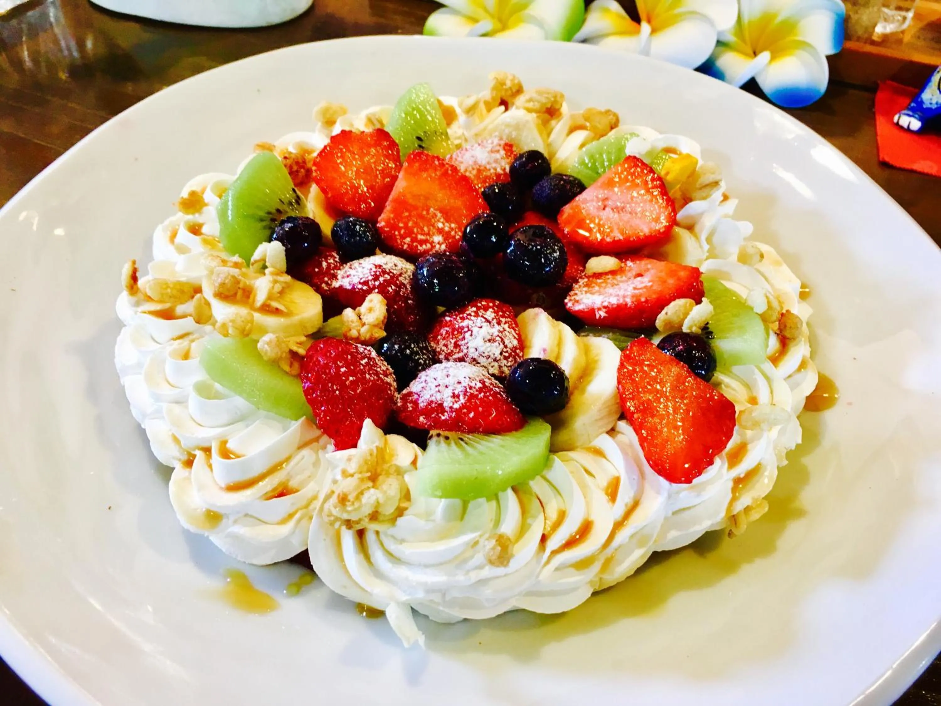 Food close-up in Ma-Blue Garden House