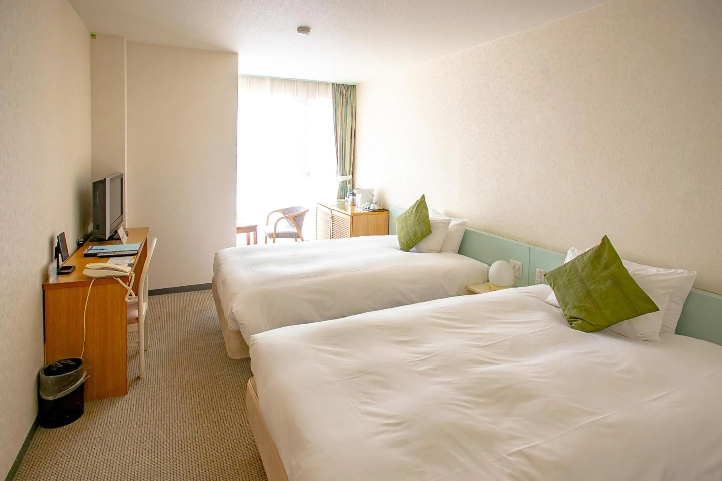 Bed in Zekkeino Yado Inubohsaki Hotel