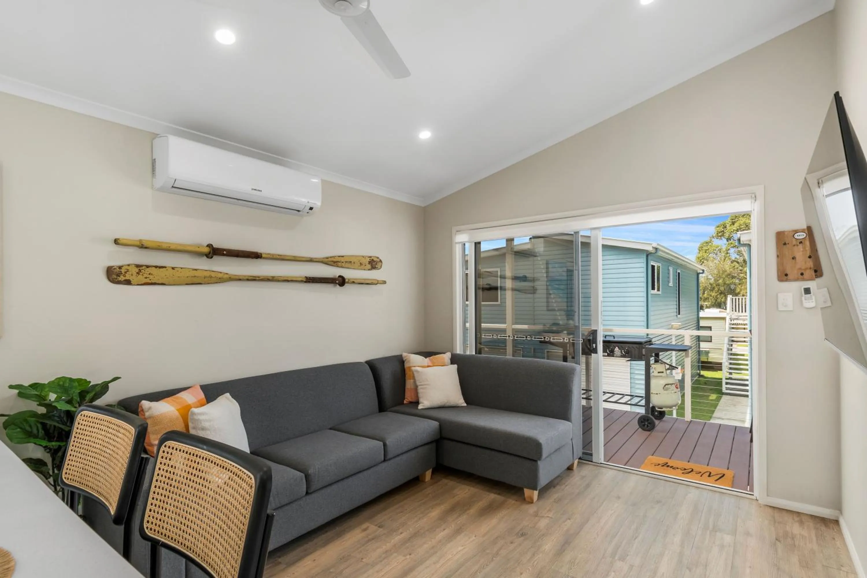 Living room in Ingenia Holidays Lake Conjola