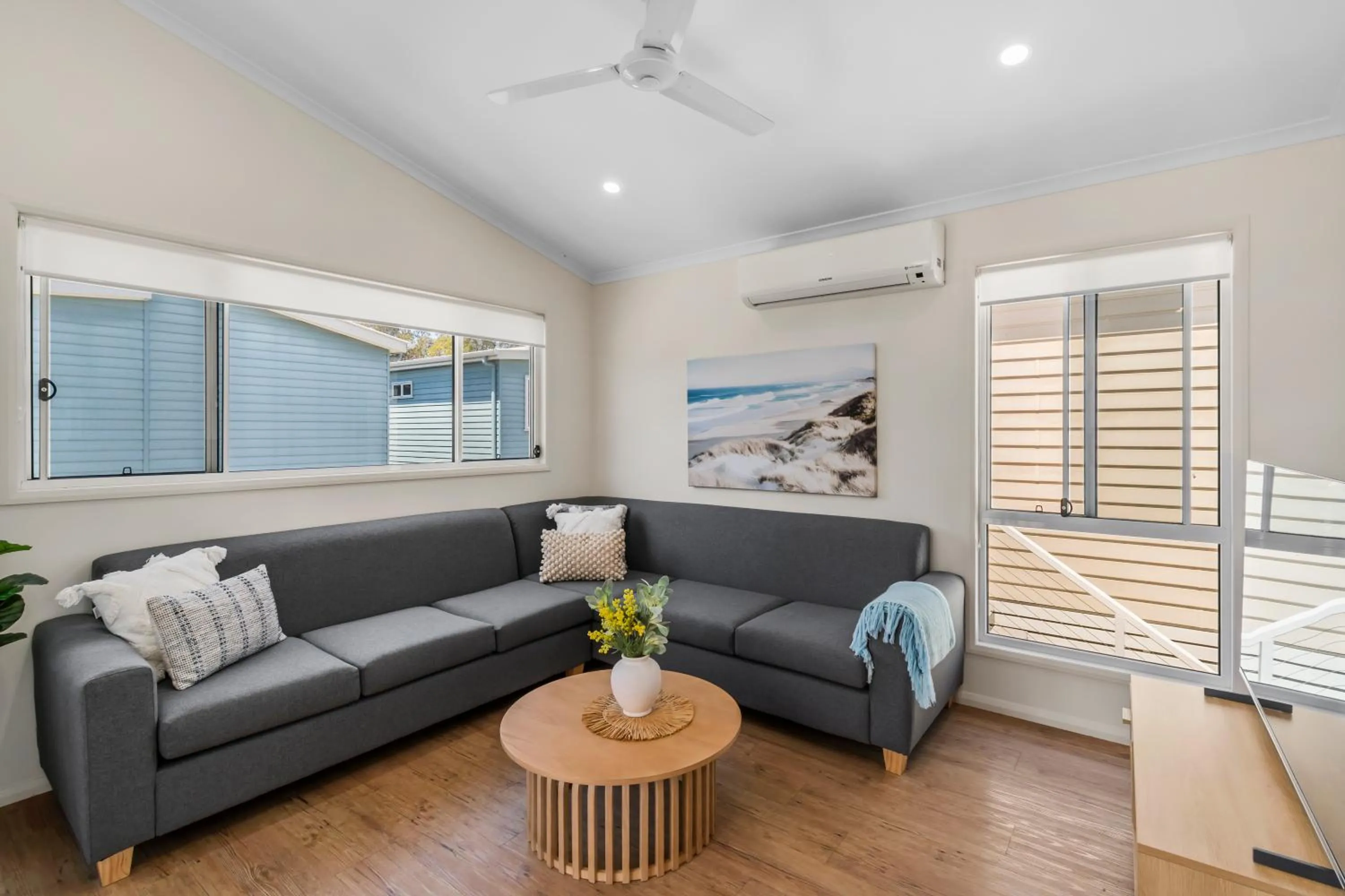 Living room in Ingenia Holidays Lake Conjola