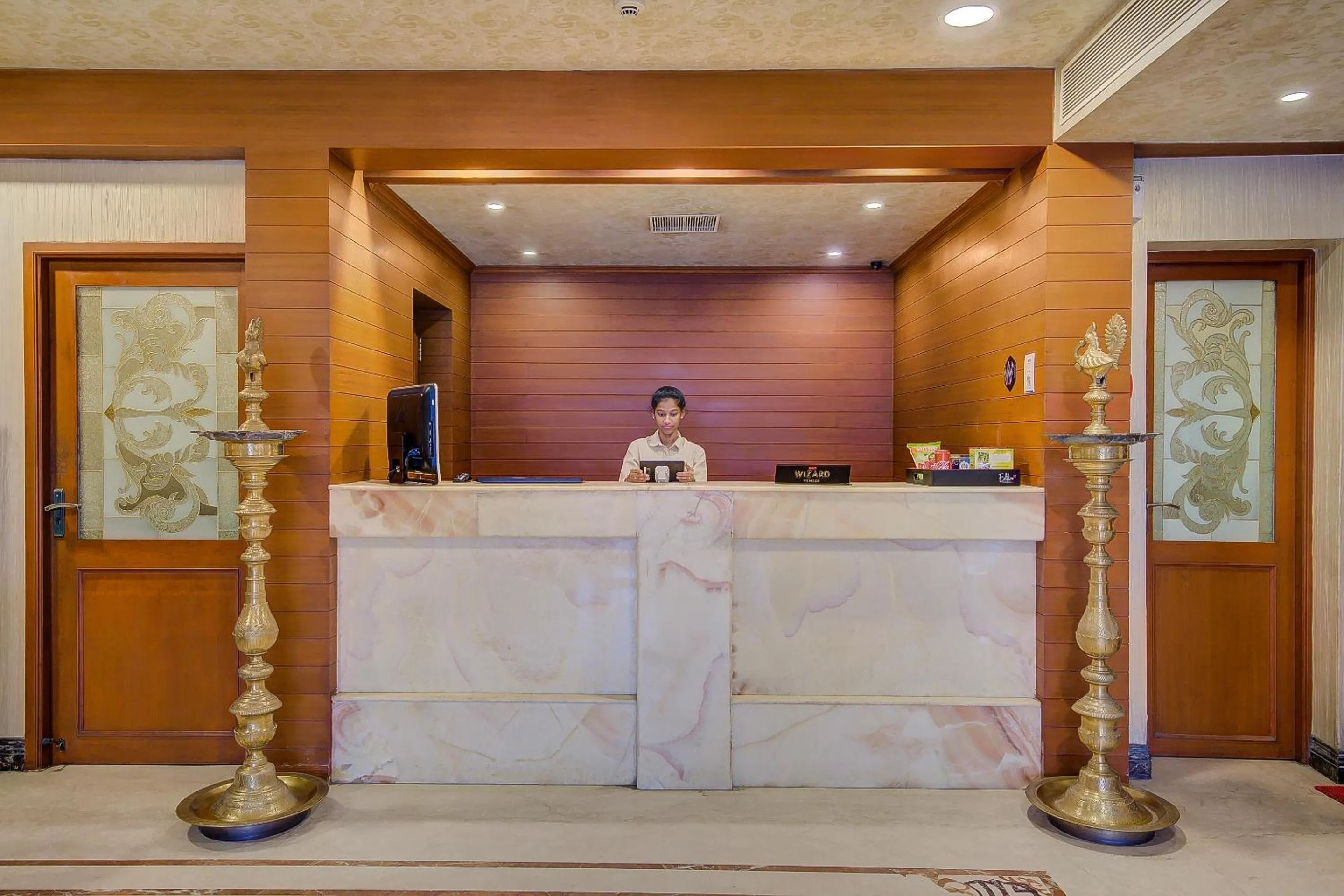 Lobby or reception in Metro Grand Hotel