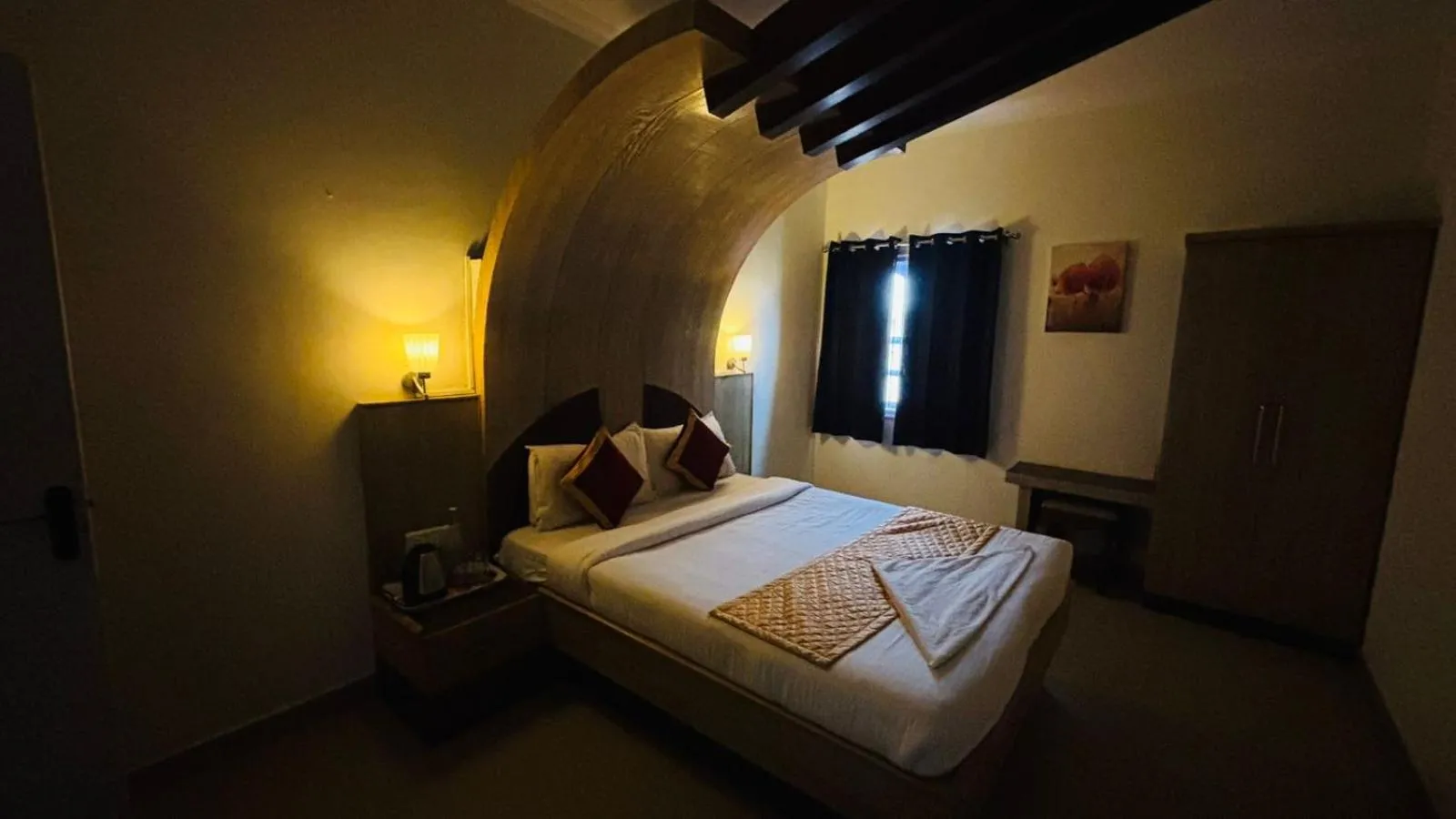 Bed in VR Residency