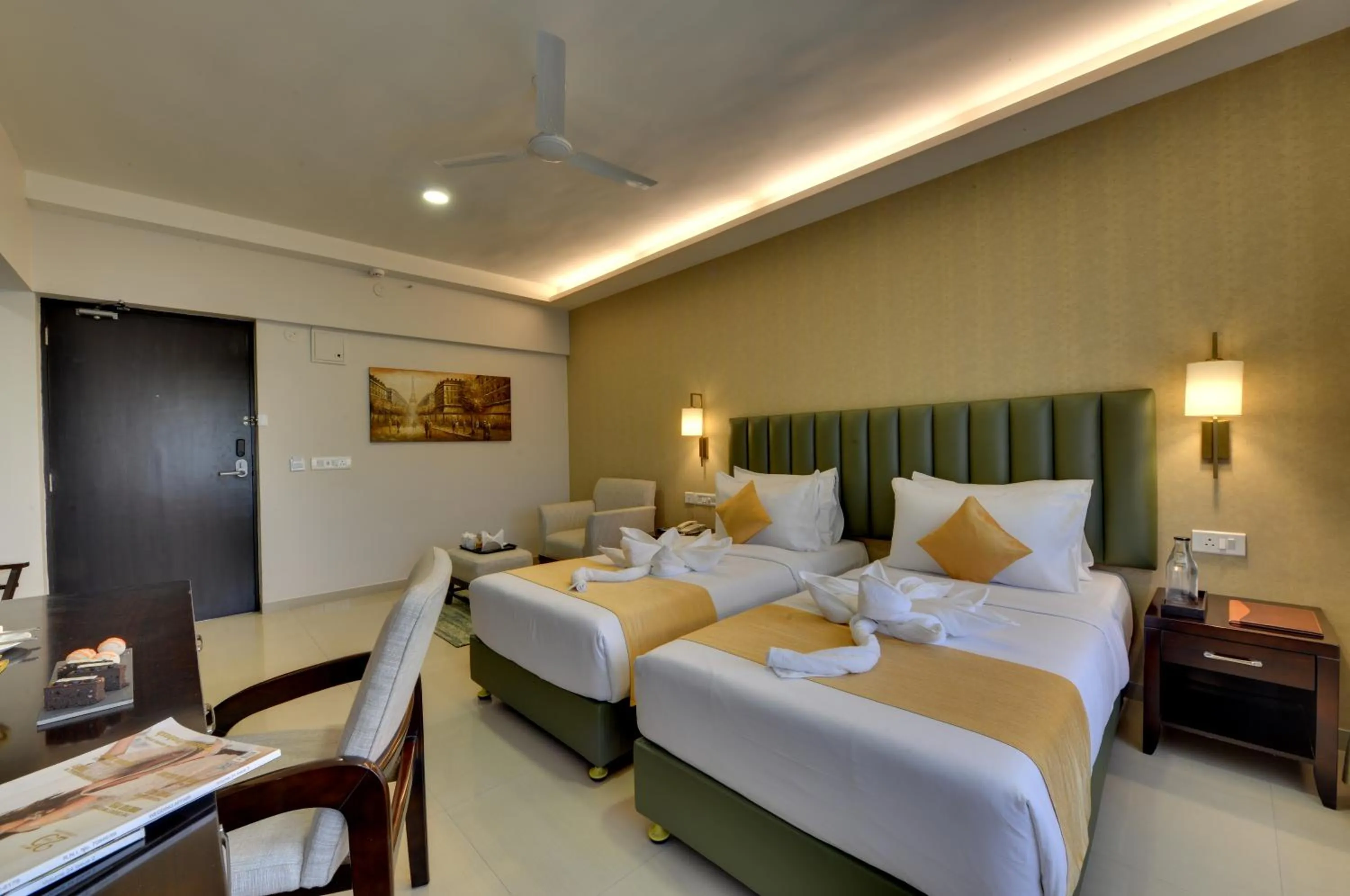 Bed in The Fern Residency, Vadgaon - Talegaon, Pune