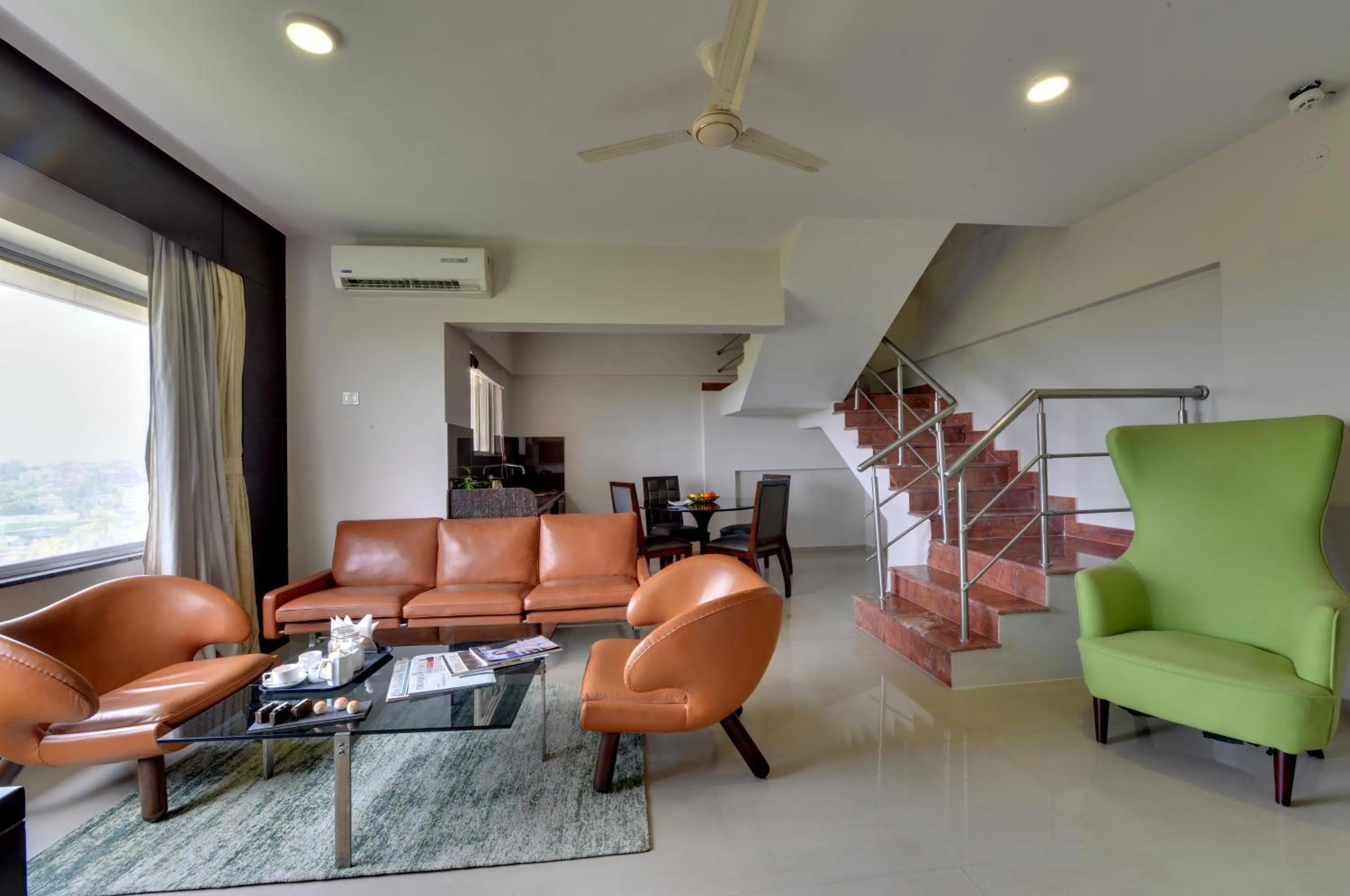 Living room in The Fern Residency, Vadgaon - Talegaon, Pune