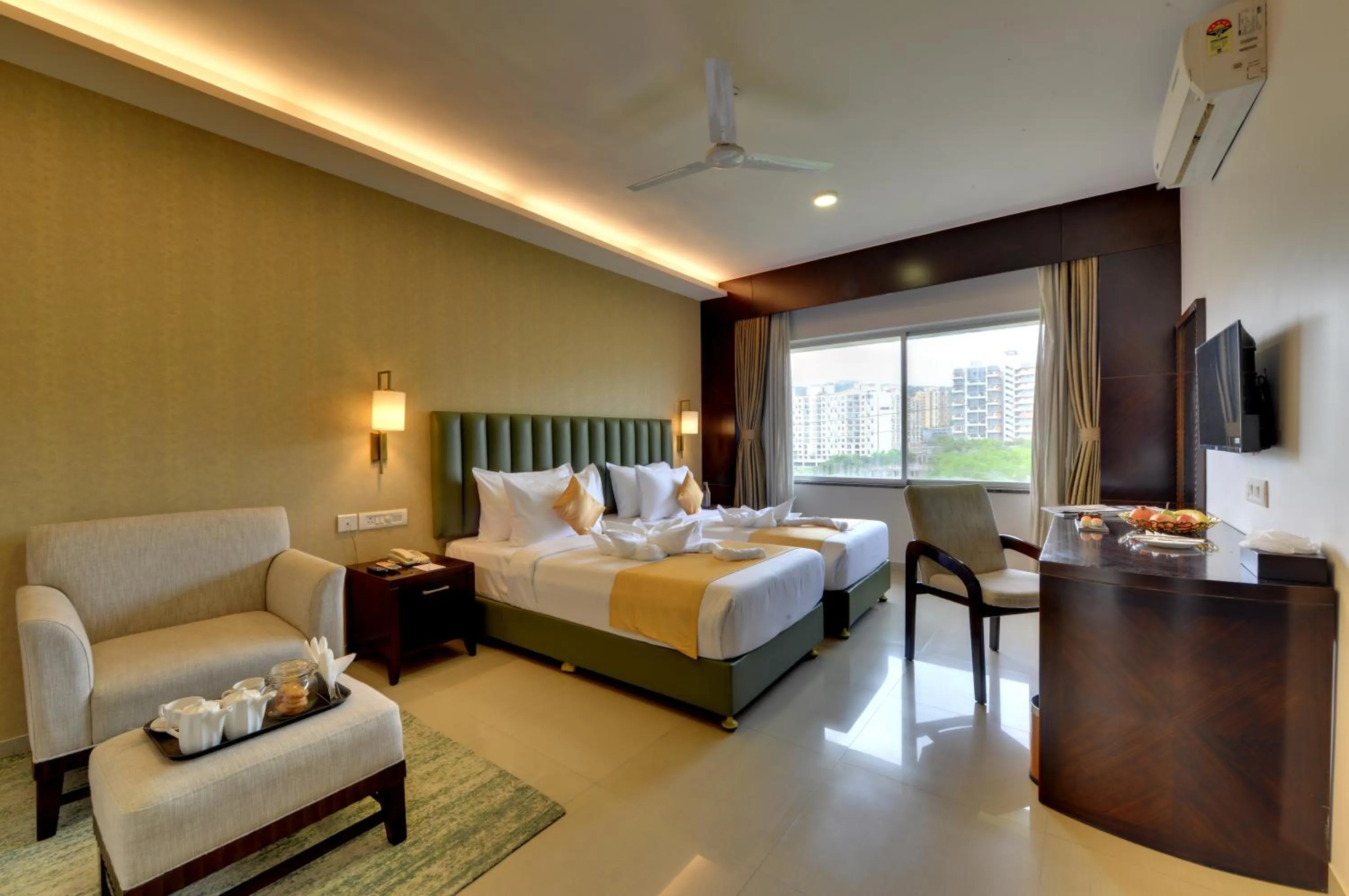 Bedroom, Bed in The Fern Residency, Vadgaon - Talegaon, Pune