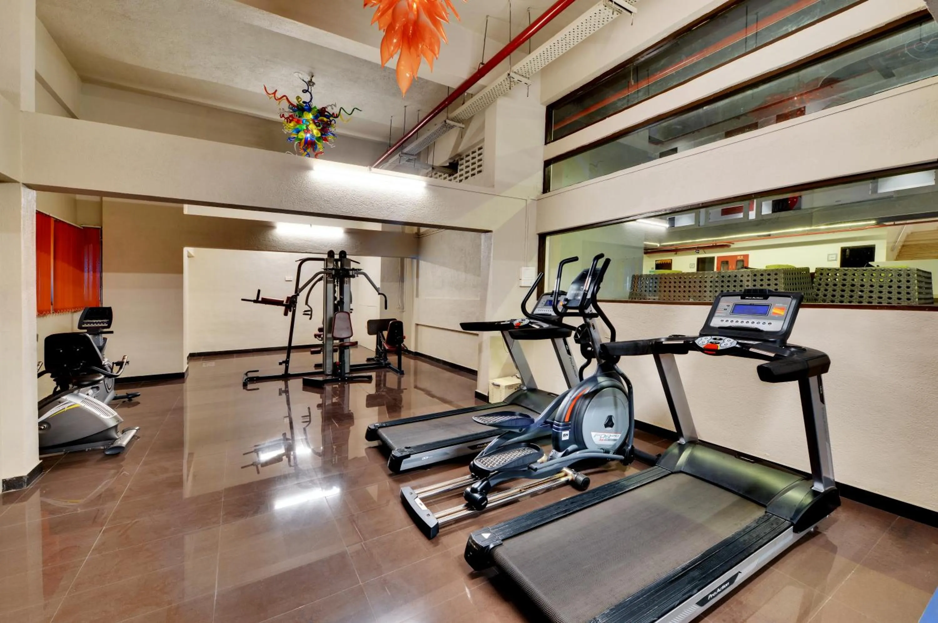 Fitness centre/facilities in The Fern Residency, Vadgaon - Talegaon, Pune