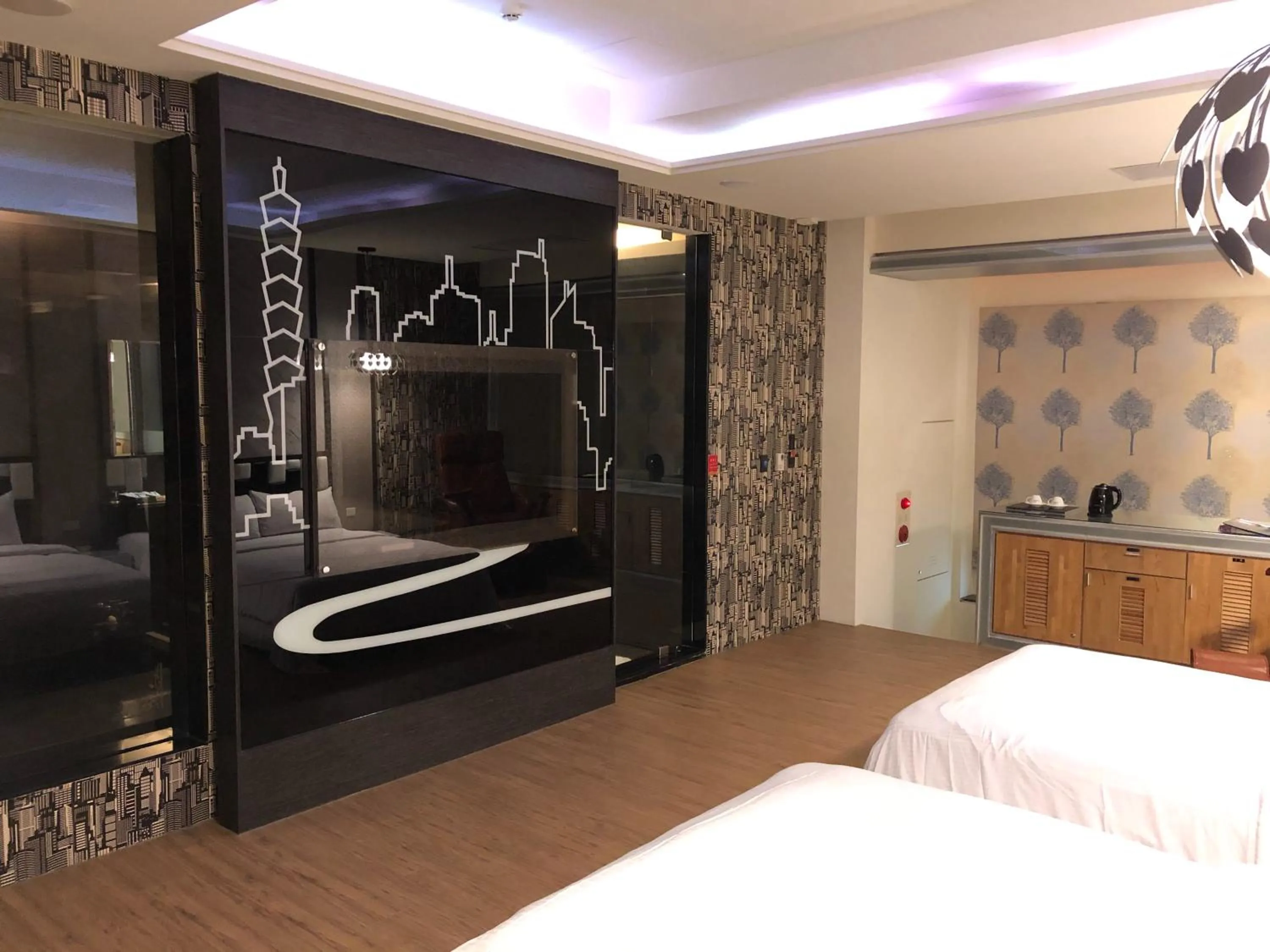 Bed in Idee SPA Motel