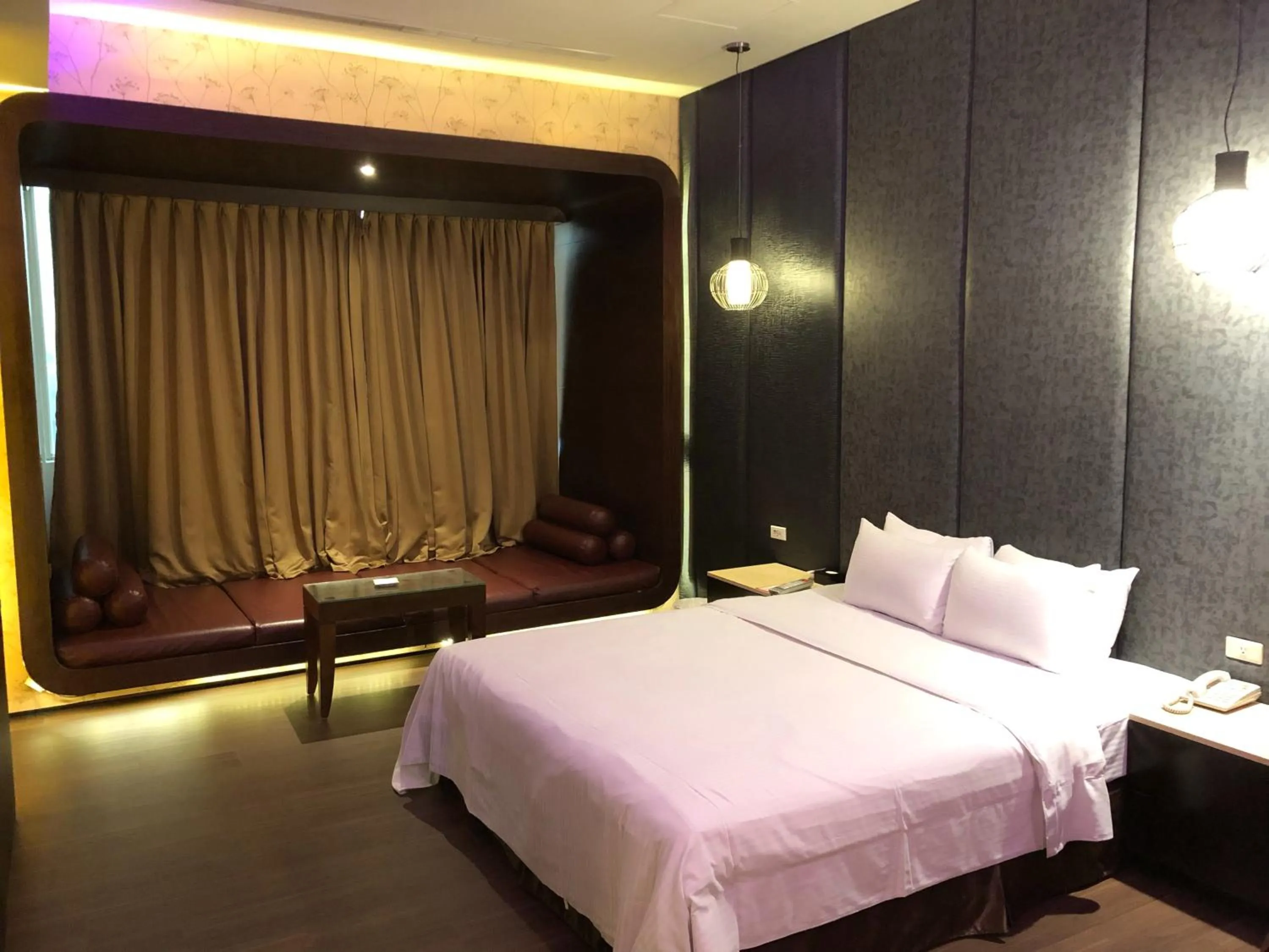 Bed in Idee SPA Motel