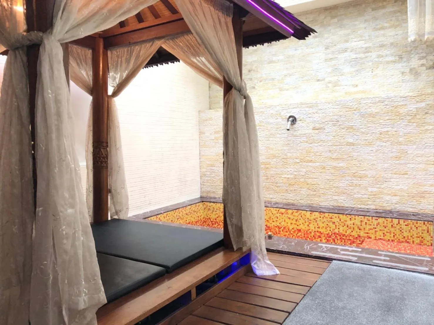 Bed in Idee SPA Motel