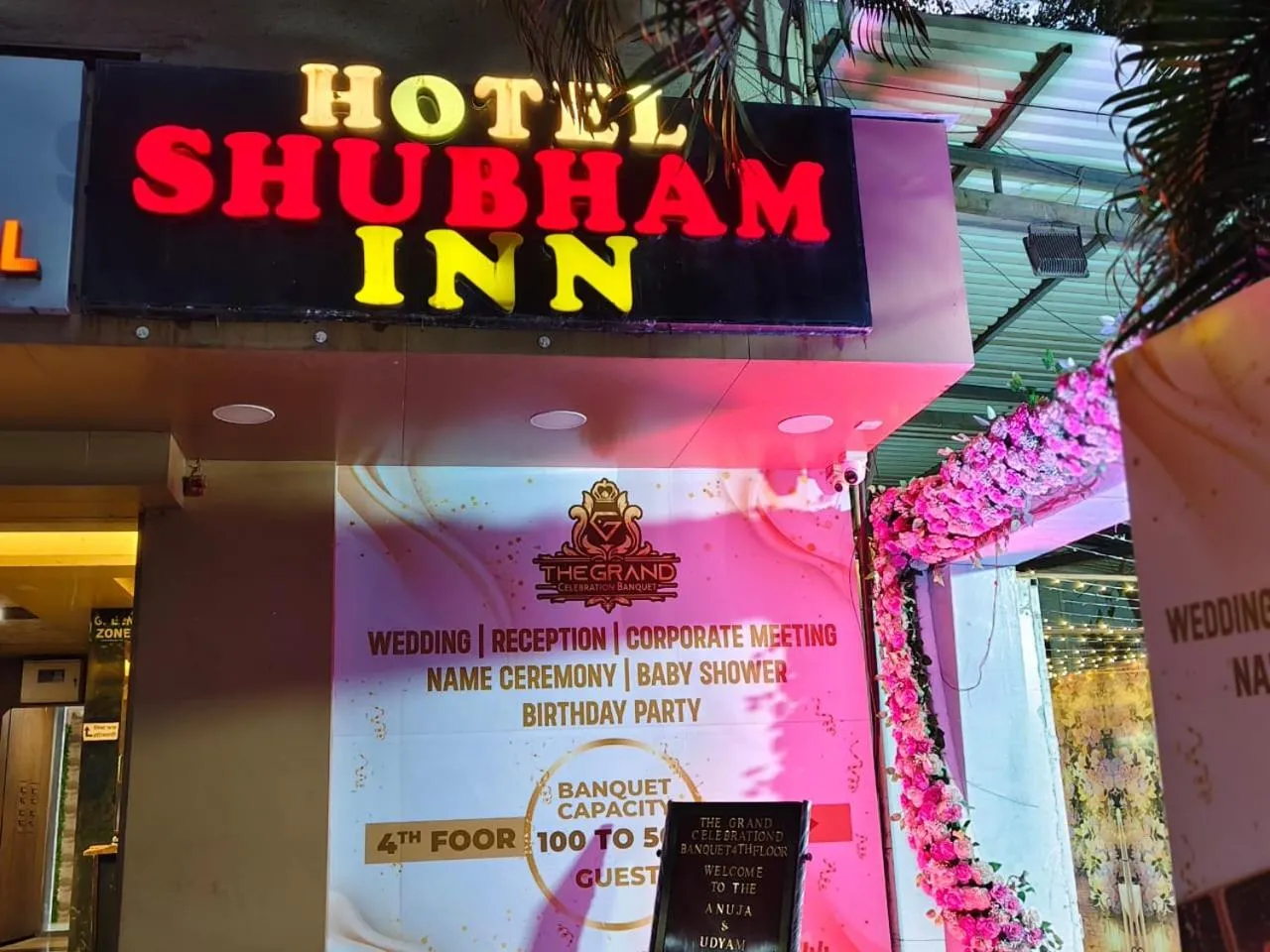 Property logo or sign in Hotel Shubham Inn