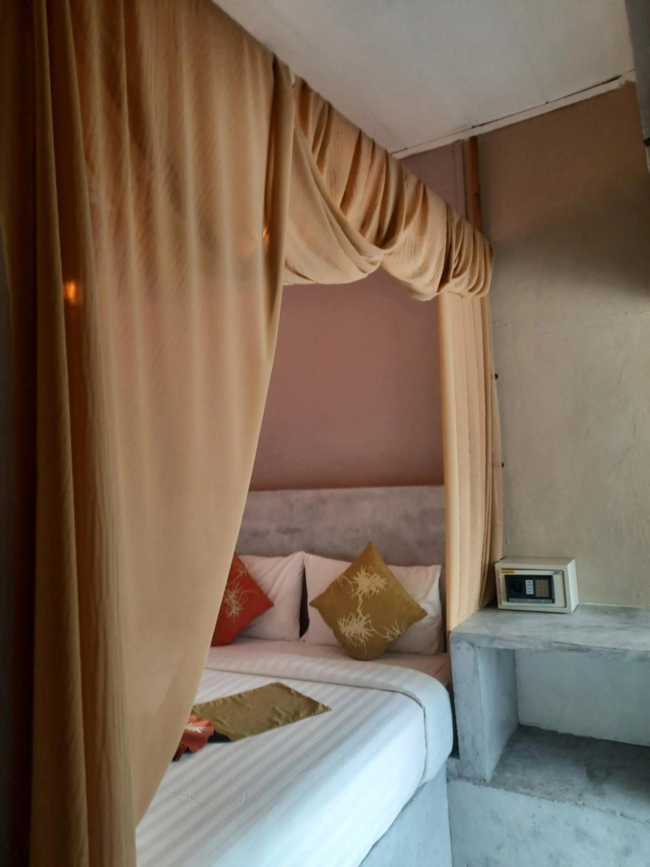 Bed in Samui Beach Residence Hotel