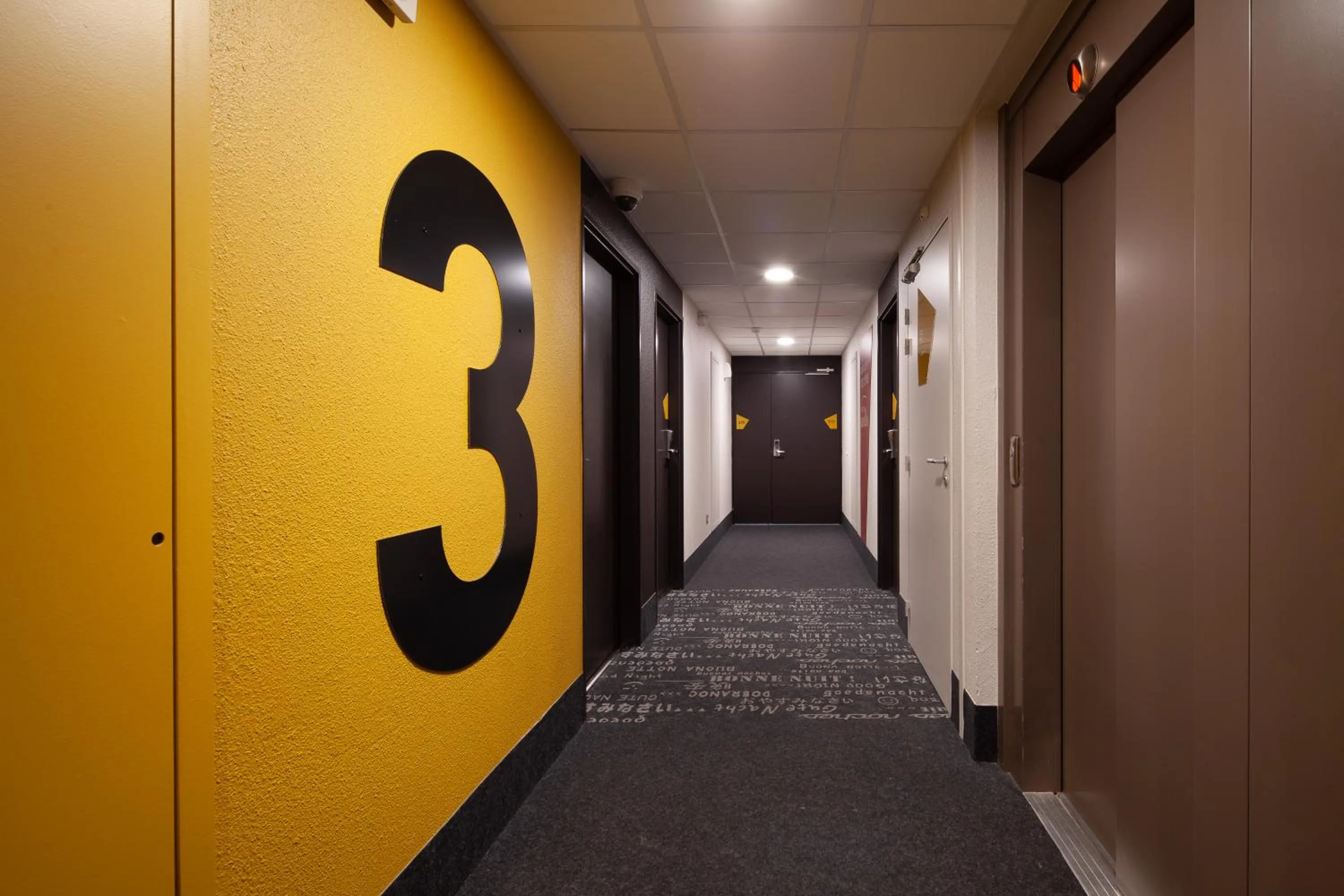 Decorative detail in B&B HOTEL Paris Le Bourget