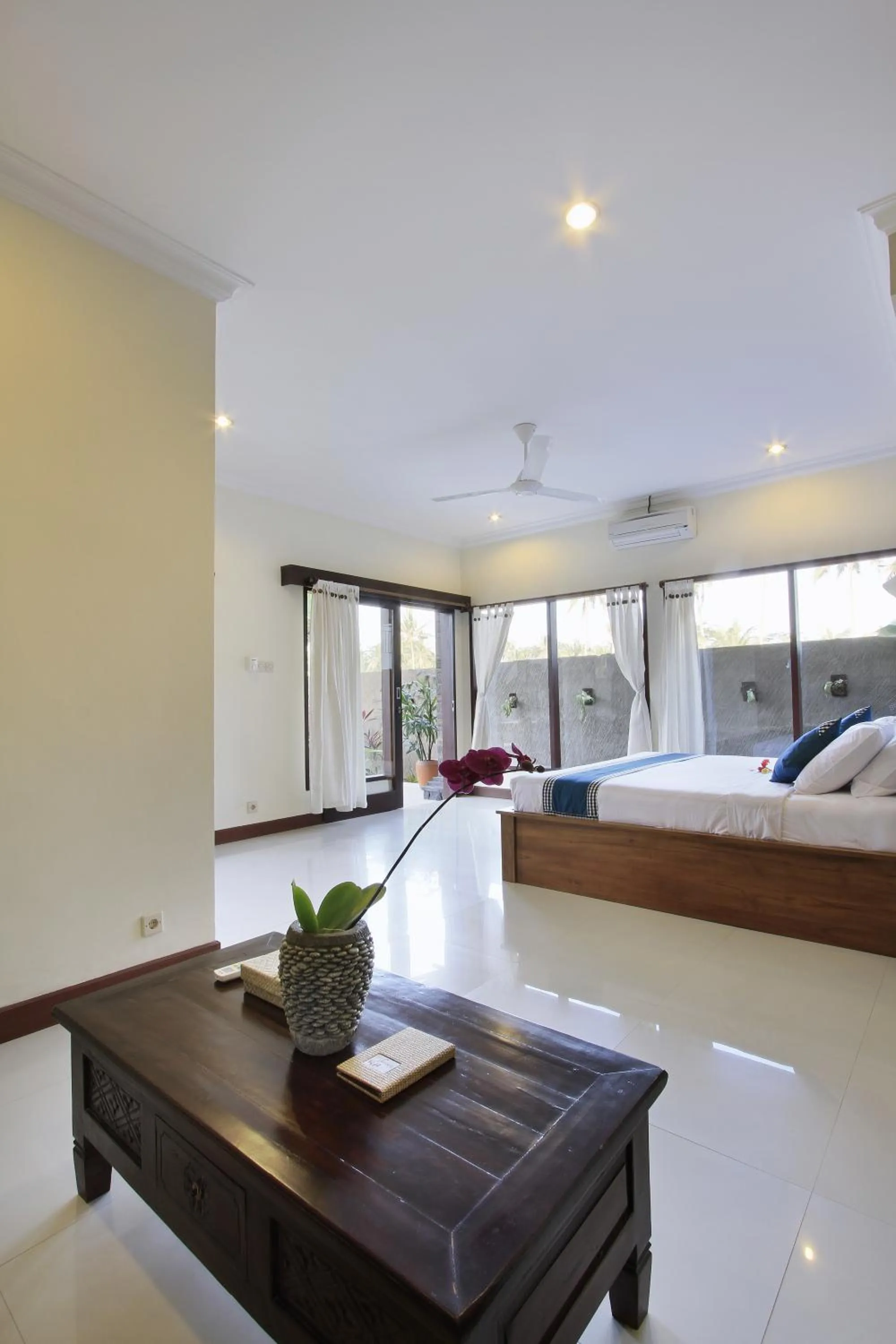 Photo of the whole room, Bed in Nang Ade Villa by GenuineHost