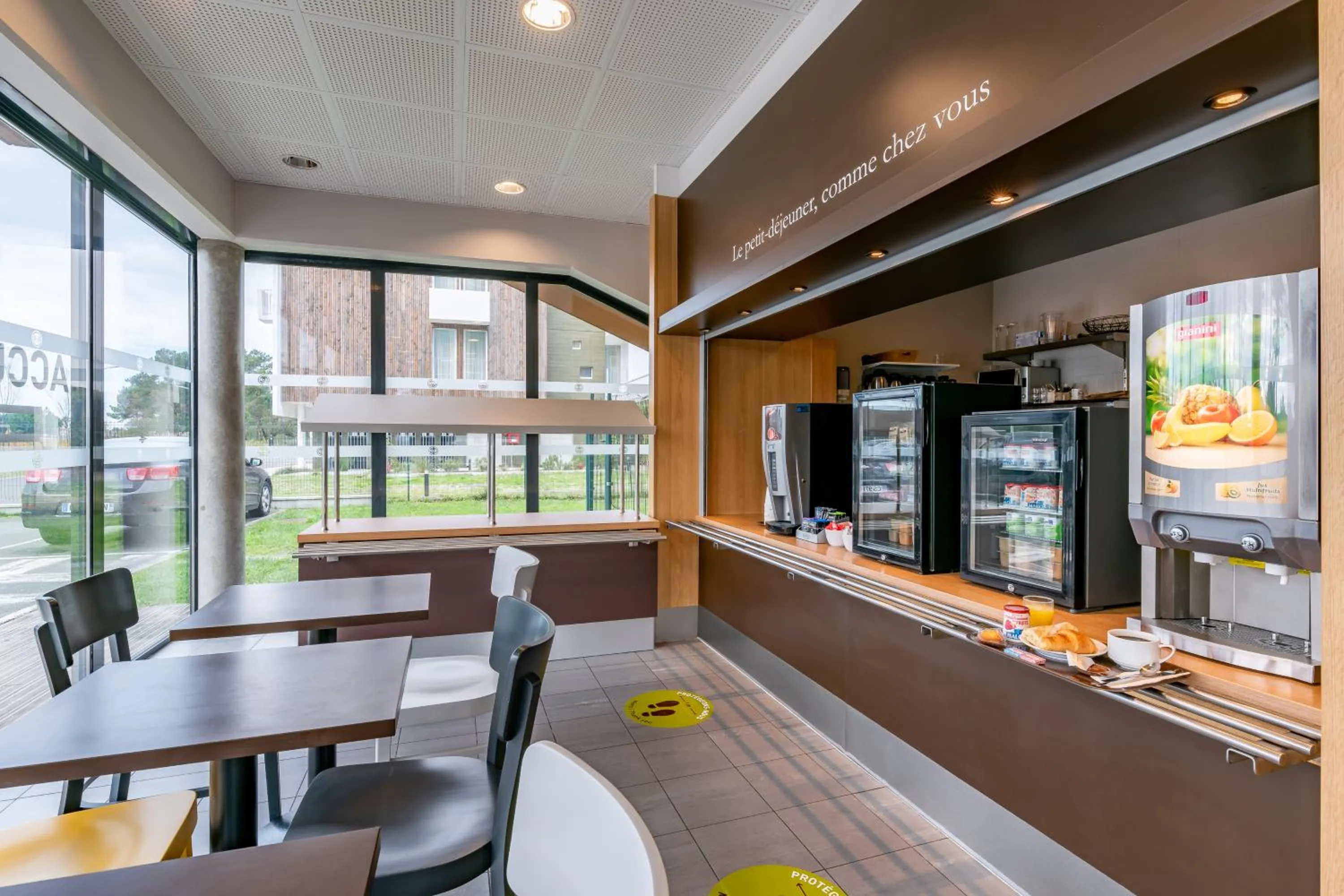 Buffet breakfast in B&B HOTEL Arcachon Gujan-Mestras