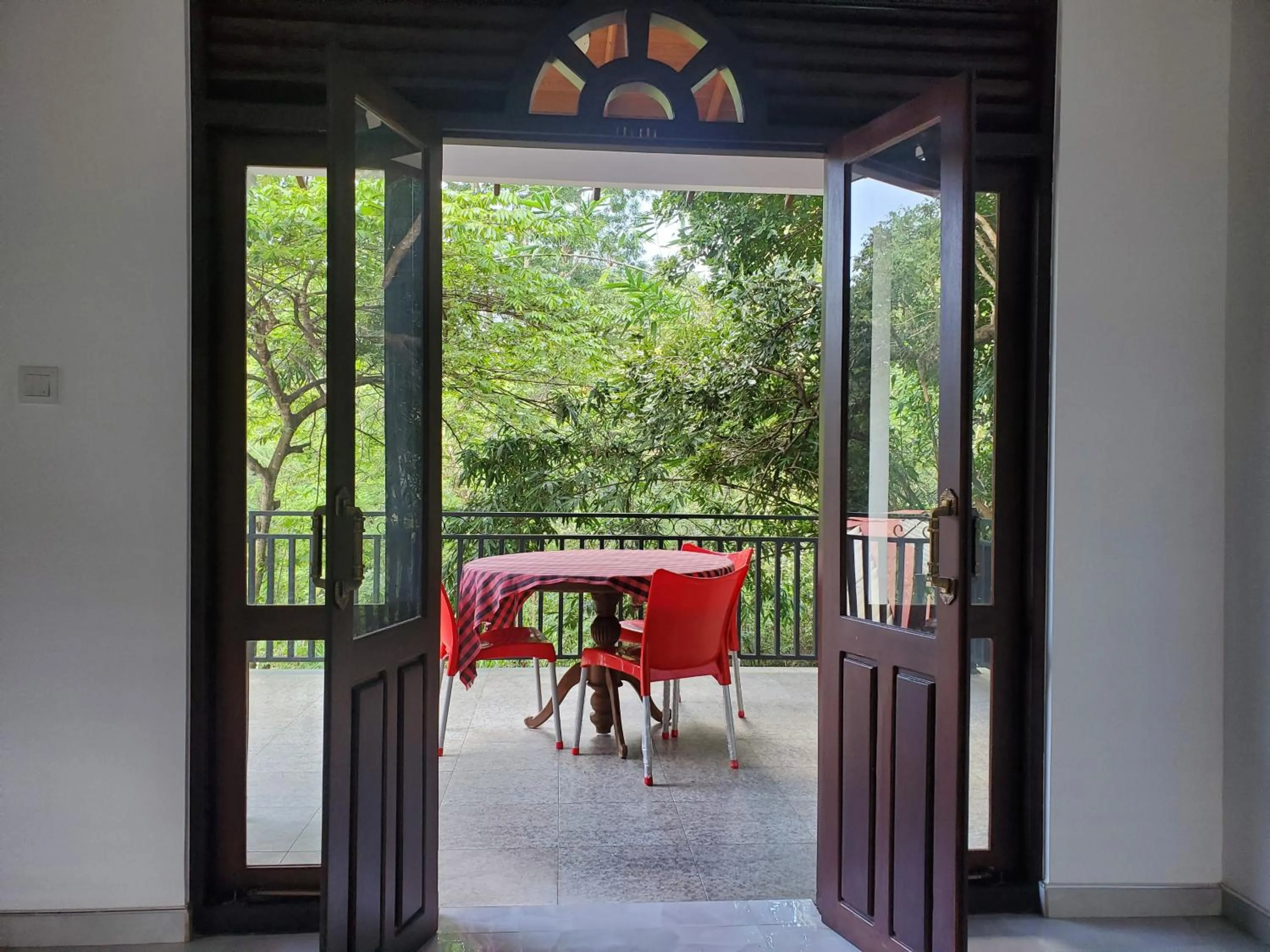 Patio in Sigiriya River Side Villa