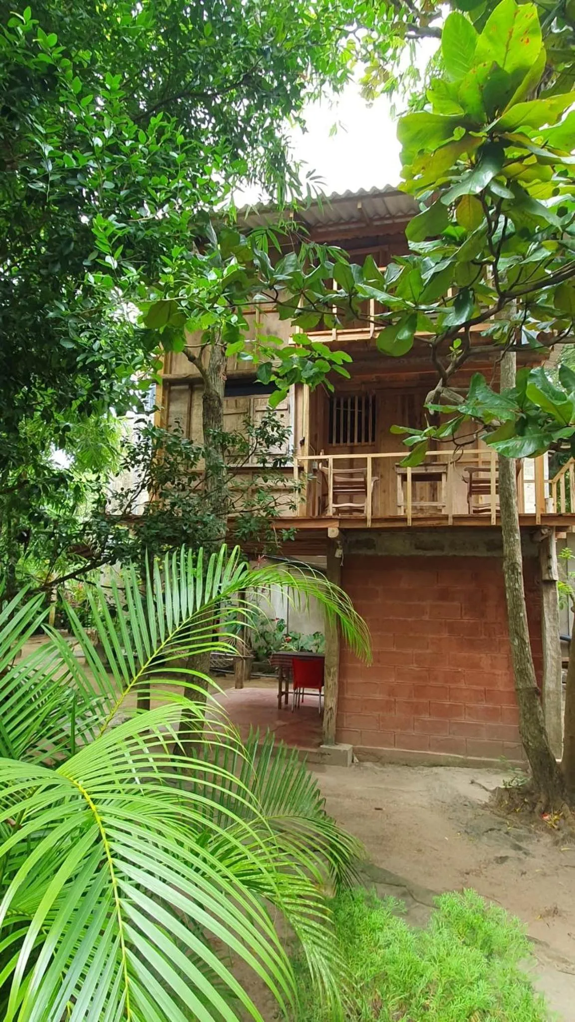Family Room with Garden View in Sigiriya River Side Villa
