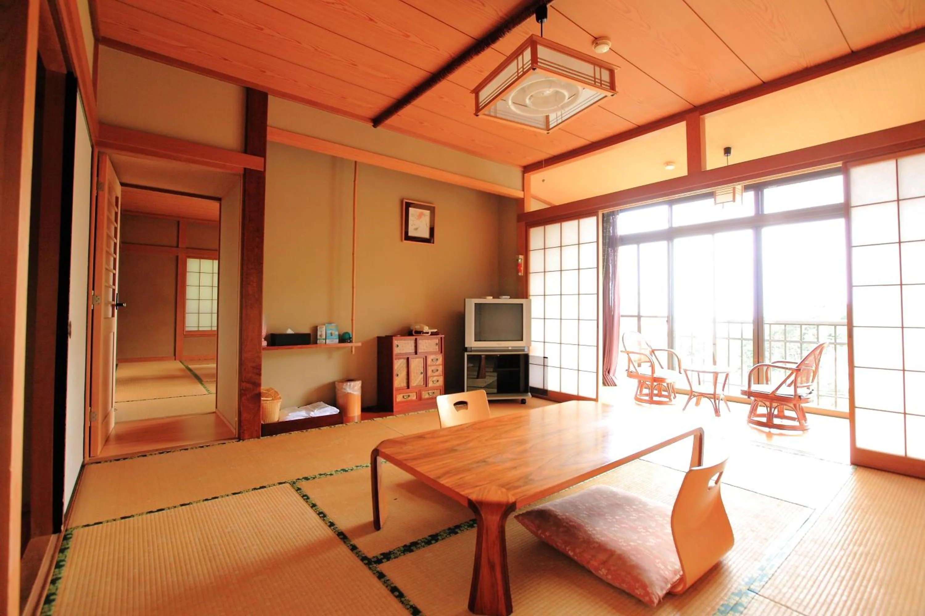 Photo of the whole room, Bed in Kokoronodoka