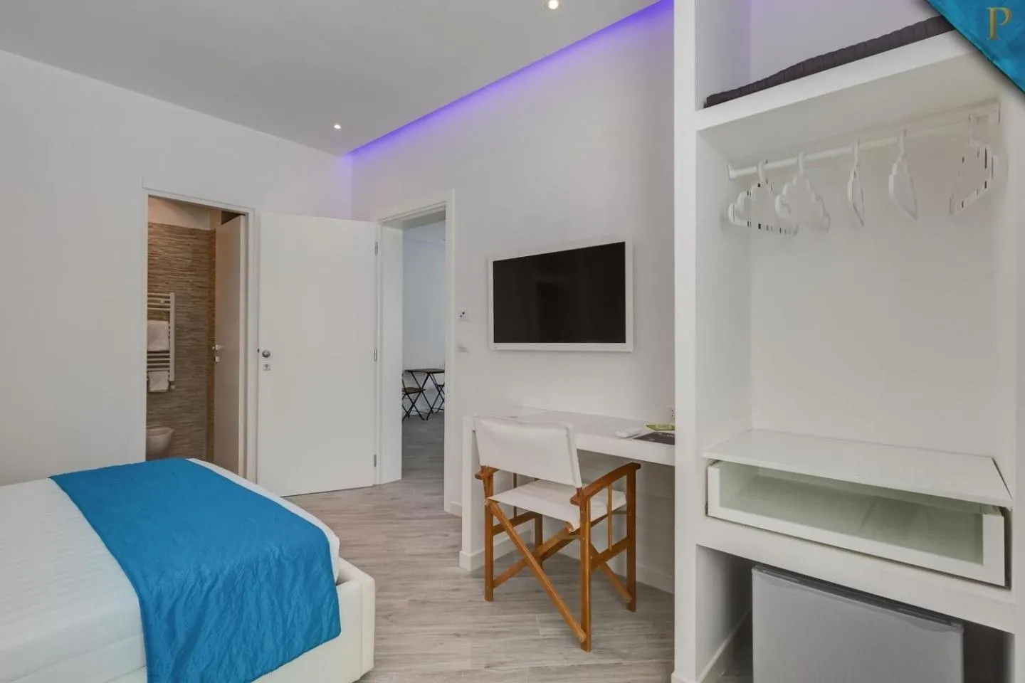 Decorative detail, Bed in Piccolotel