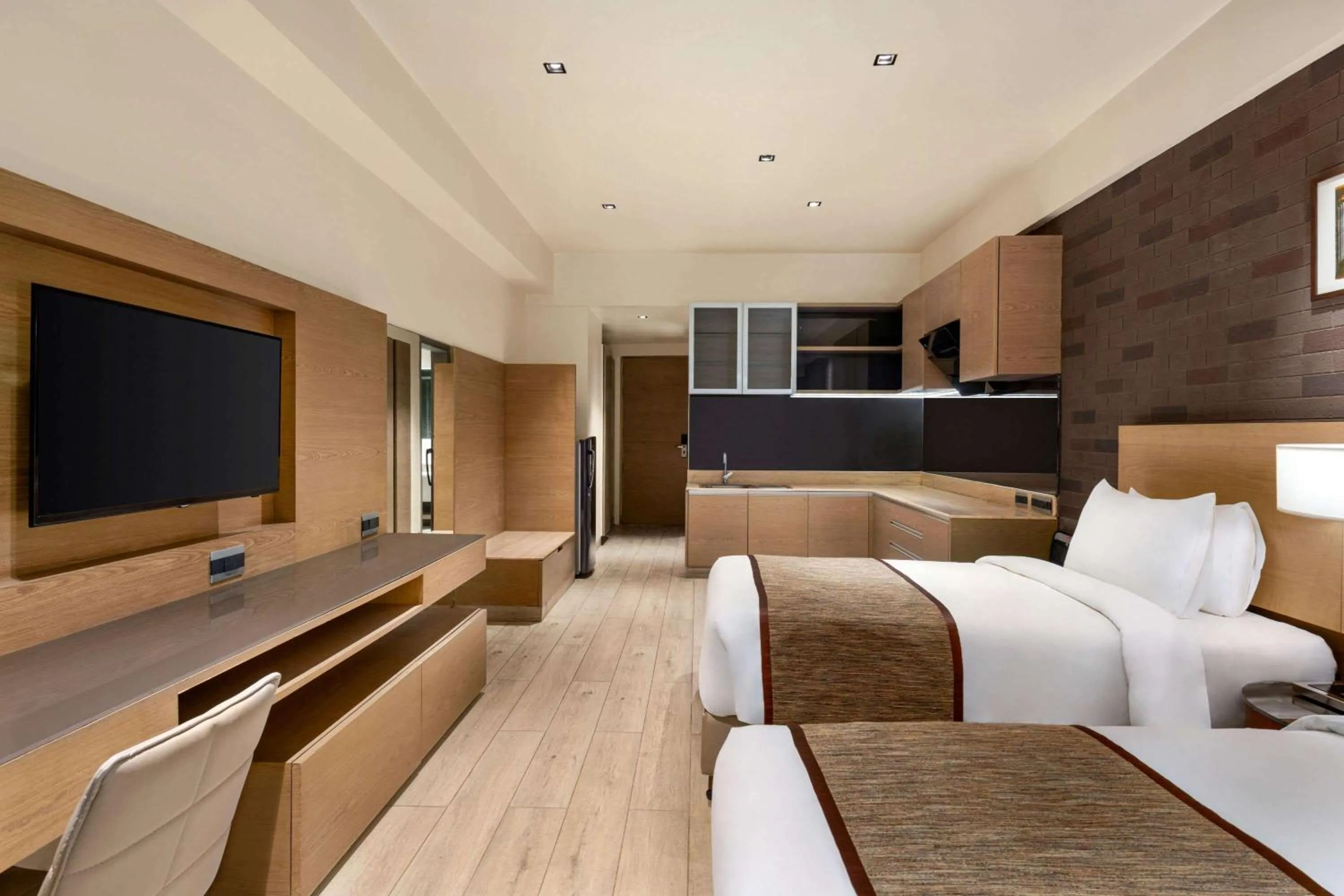 Photo of the whole room in Wyndham Ahmedabad Shela