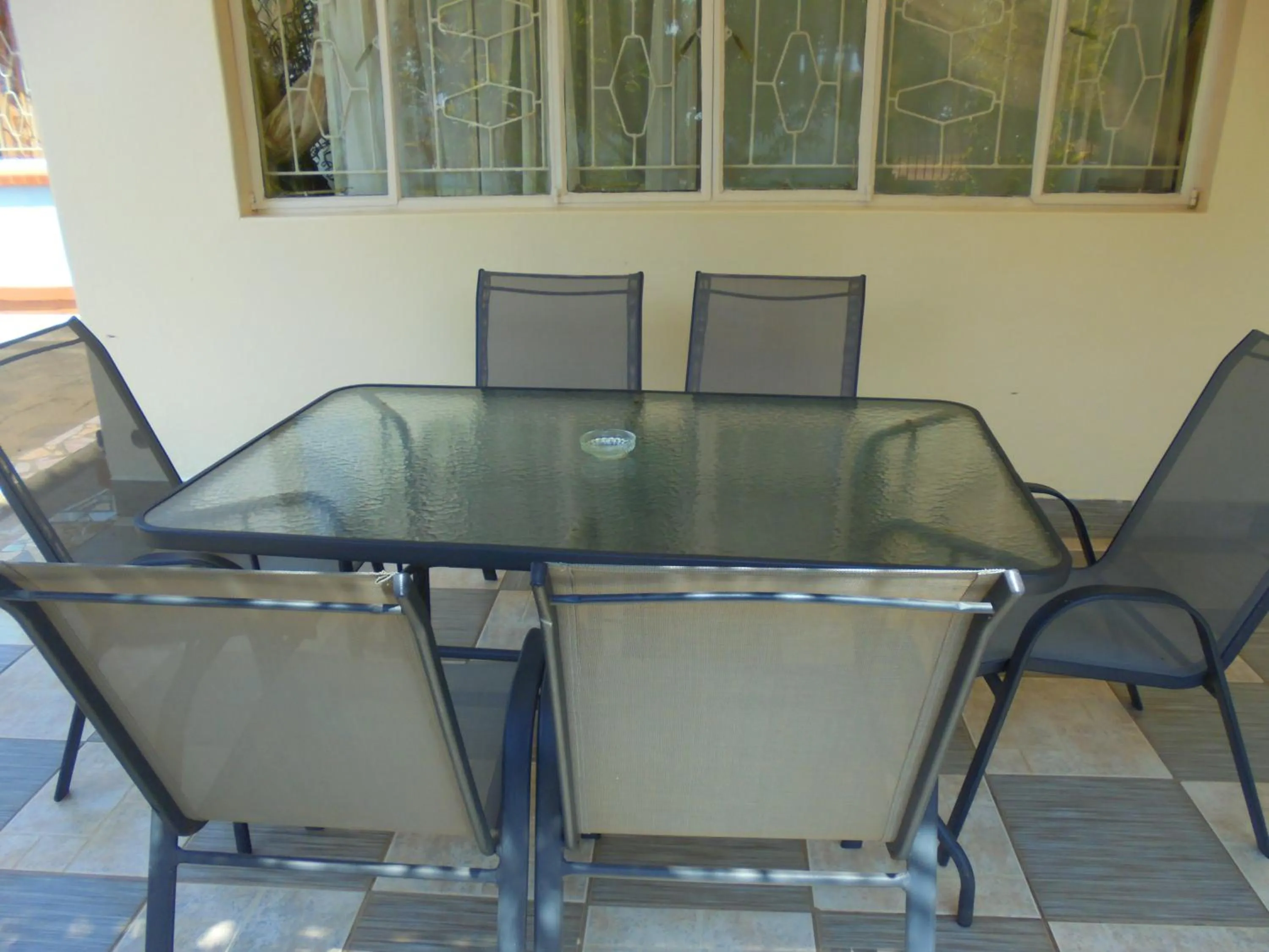 Dining area in White Rose Lodge