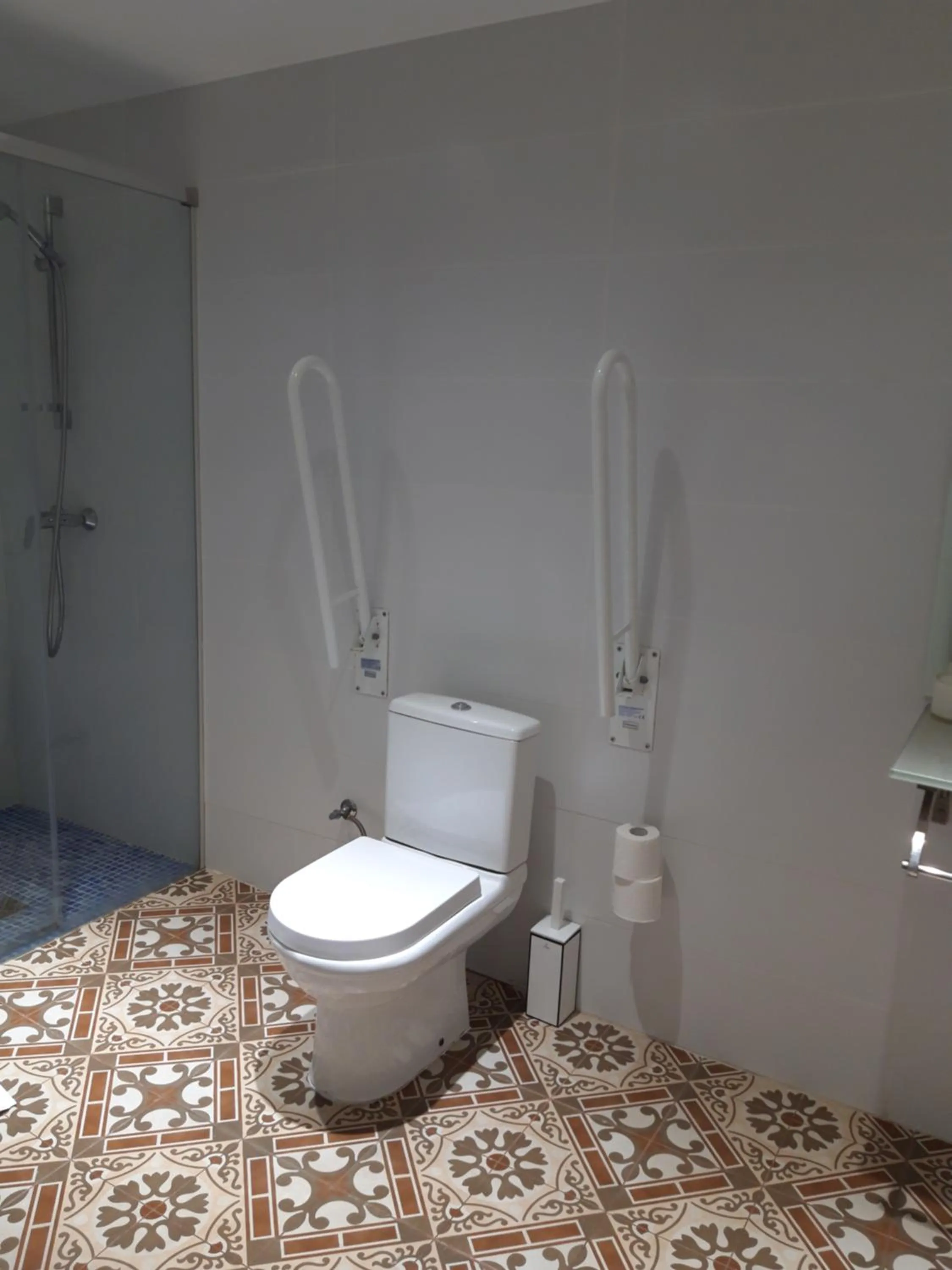 Bathroom in Hostal Nova Barcelona