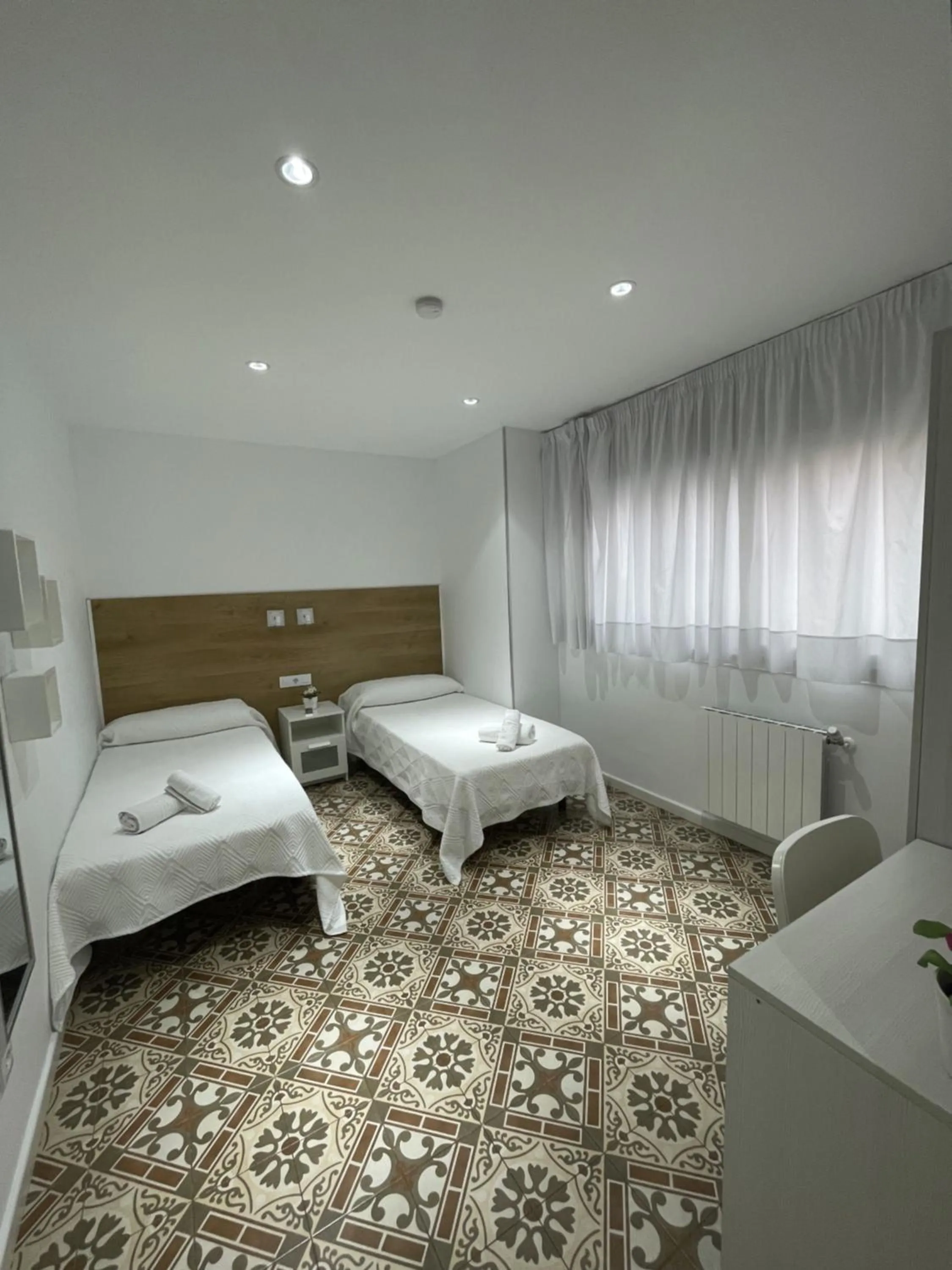 Bed in Hostal Nova Barcelona