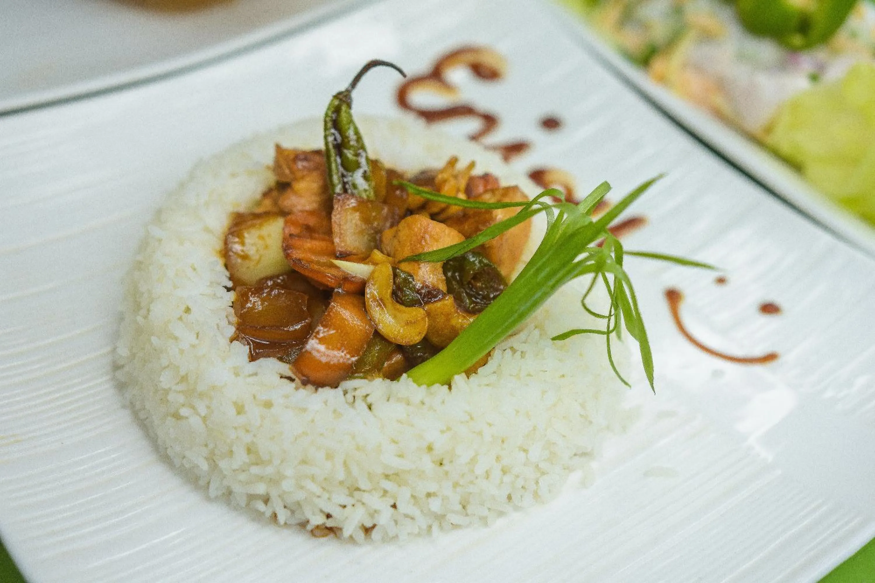 Food close-up in Liquid Dive Resort