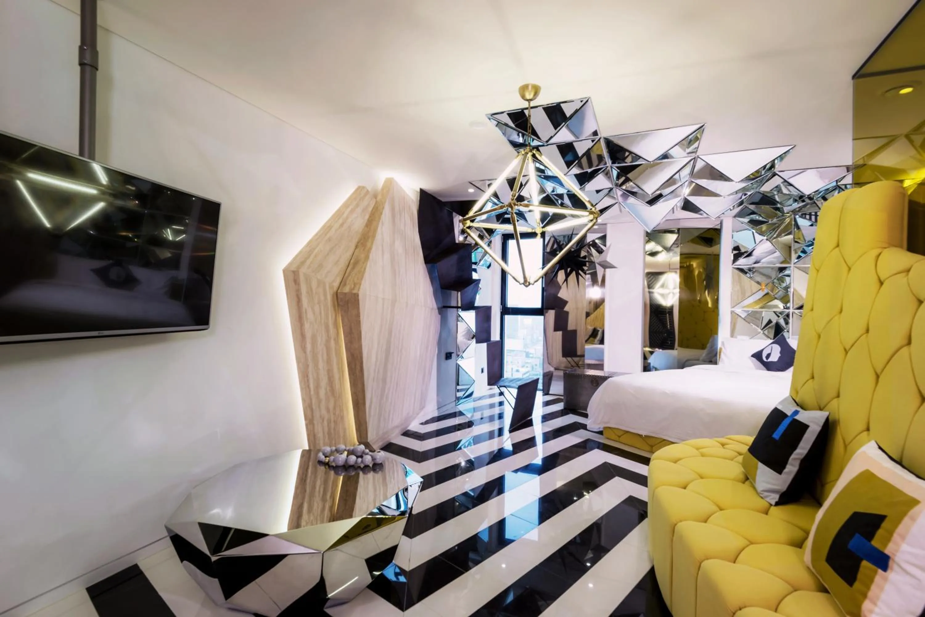 Photo of the whole room, Bed in Hotel The Designers LYJ Gangnam Premier