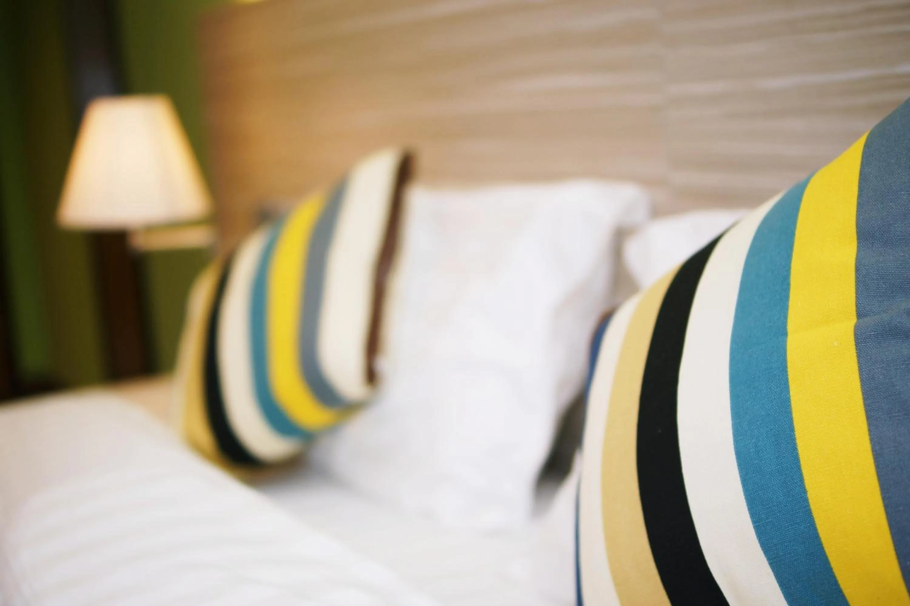 Bed in Good Luck Inn