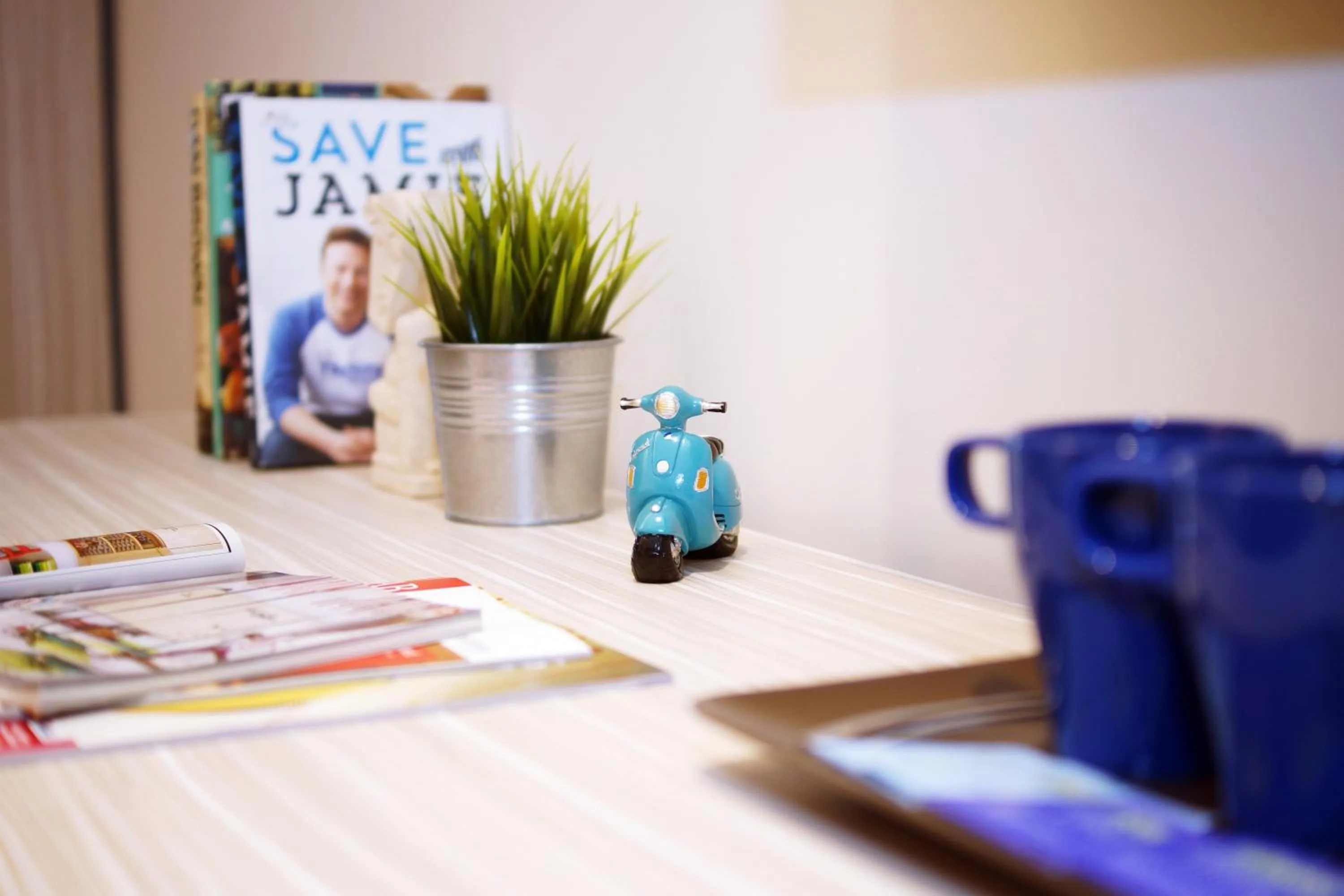 Decorative detail in Good Luck Inn