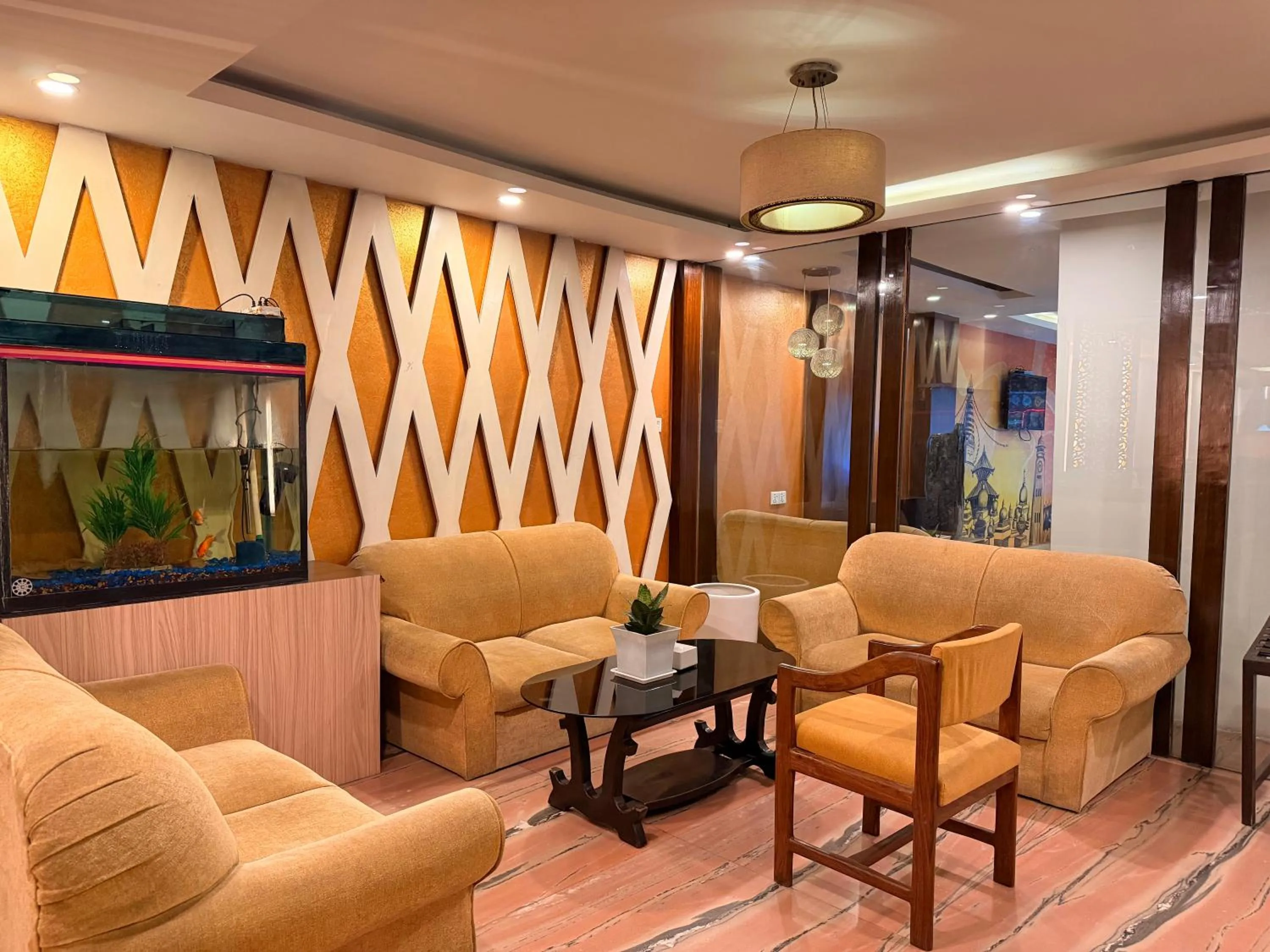 Lobby or reception in Hotel Tenki Kathmandu