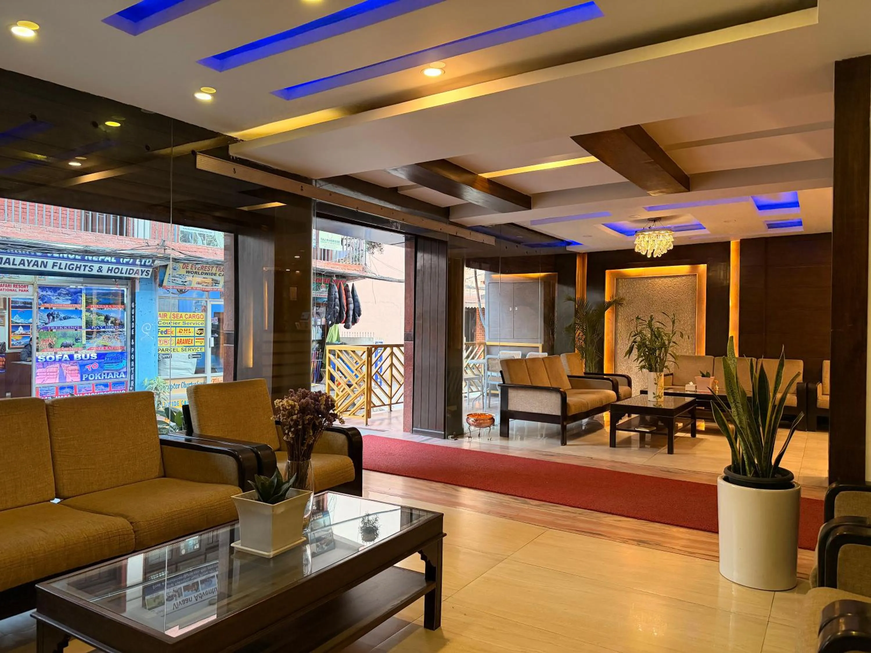 Lobby or reception in Hotel Tenki Kathmandu