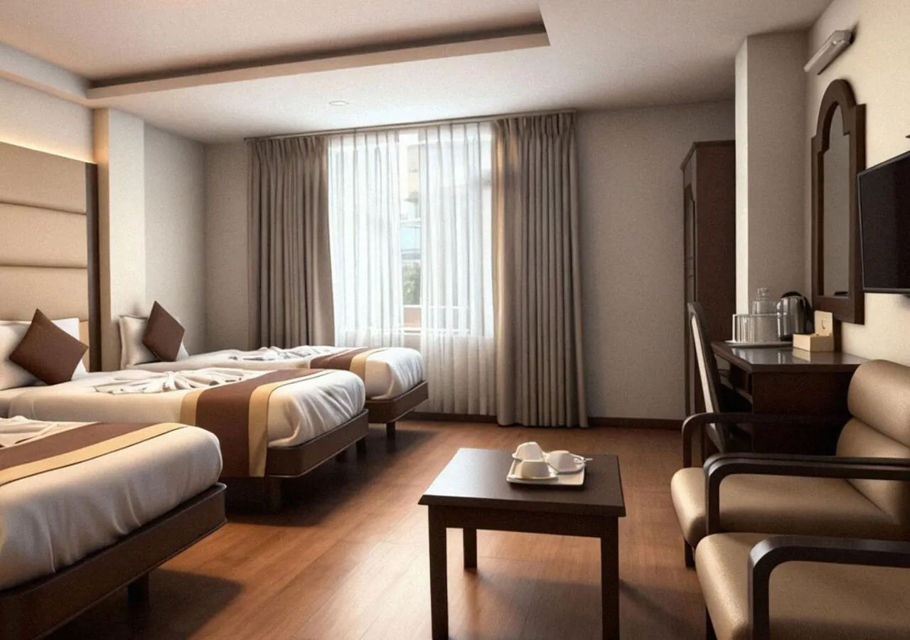 Bedroom, Bed in Hotel Tenki Kathmandu