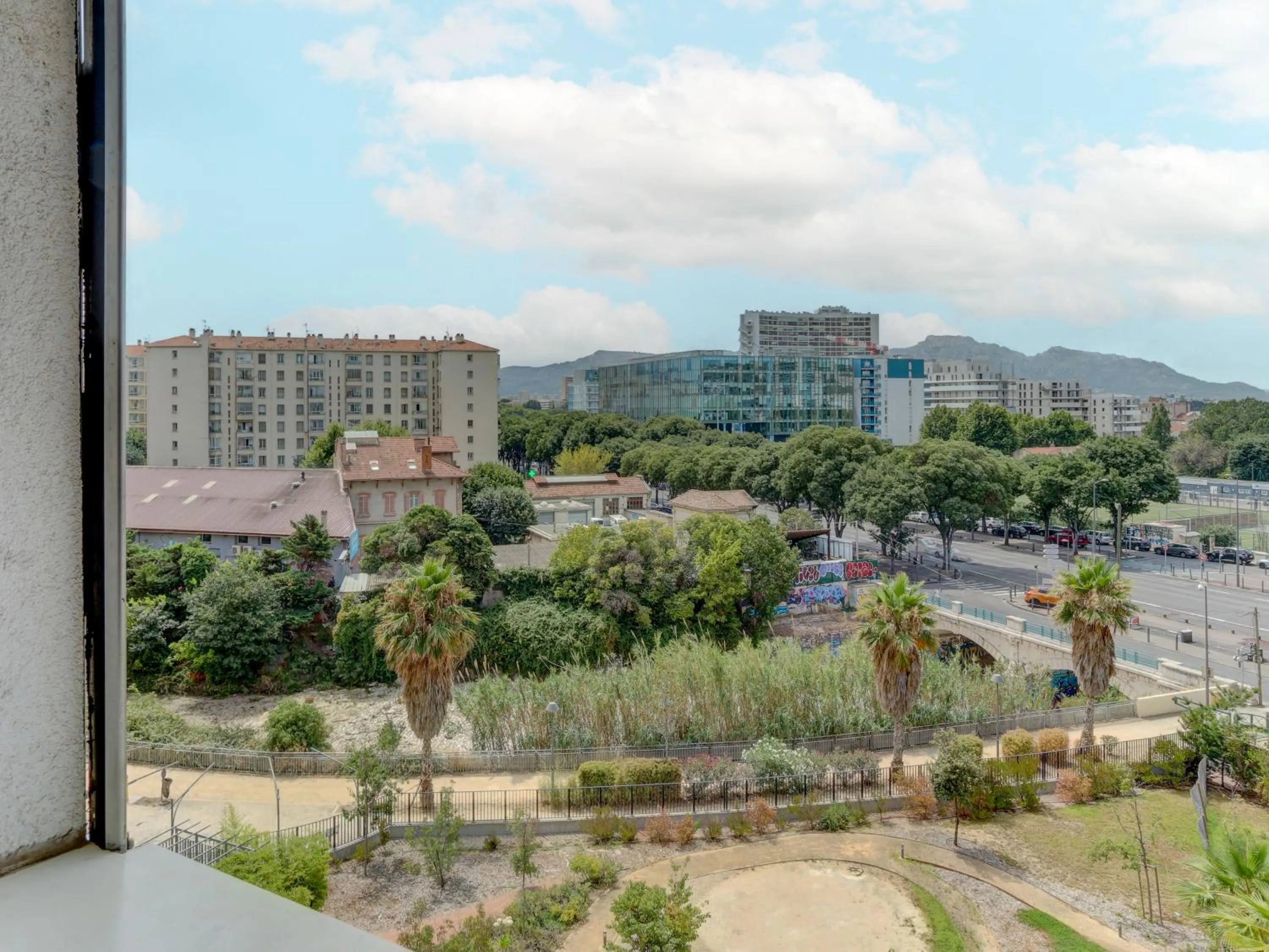 View (from property/room) in B&B HOTEL Marseille Prado Vélodrome