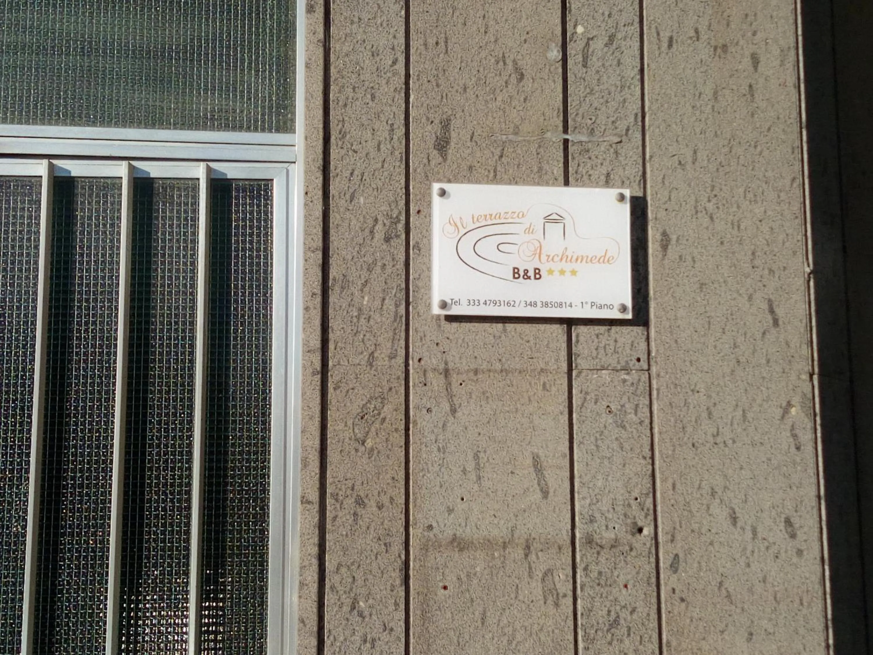 Property building in Affittacamere Il Terrazzo Di Archimede