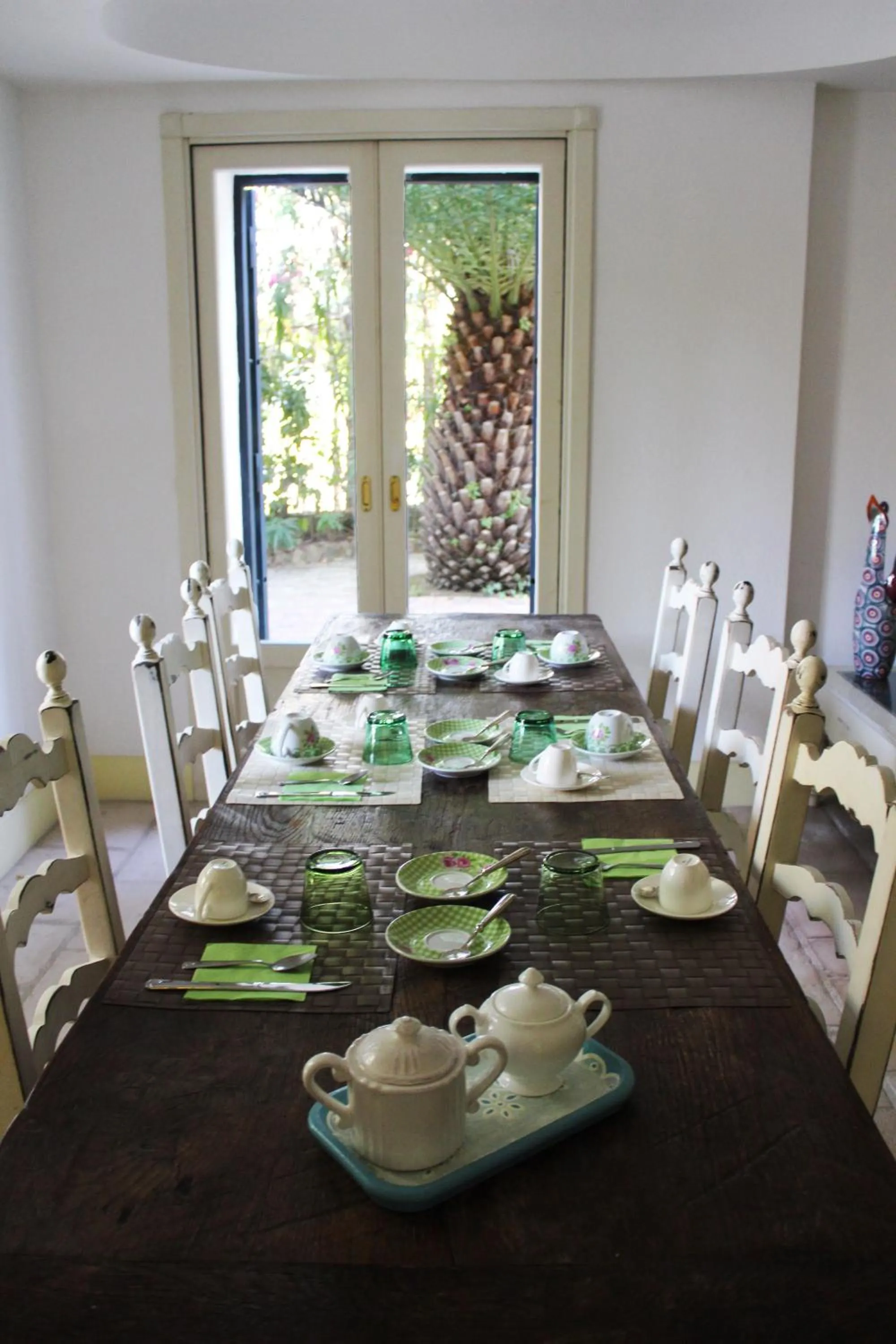 Italian breakfast in B&B La Salamandra Kitchengarden