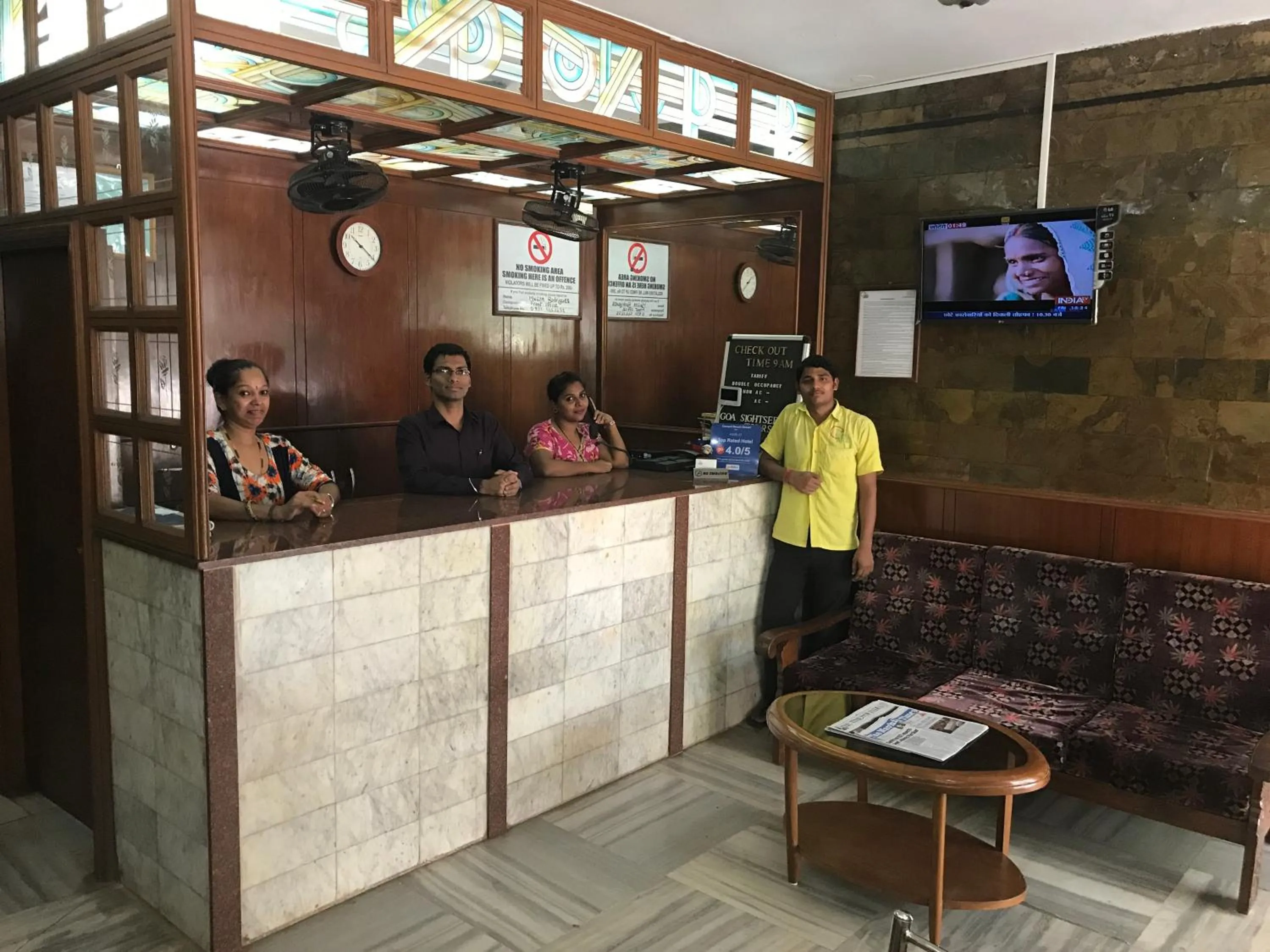 Lobby or reception in Campal Beach Resort