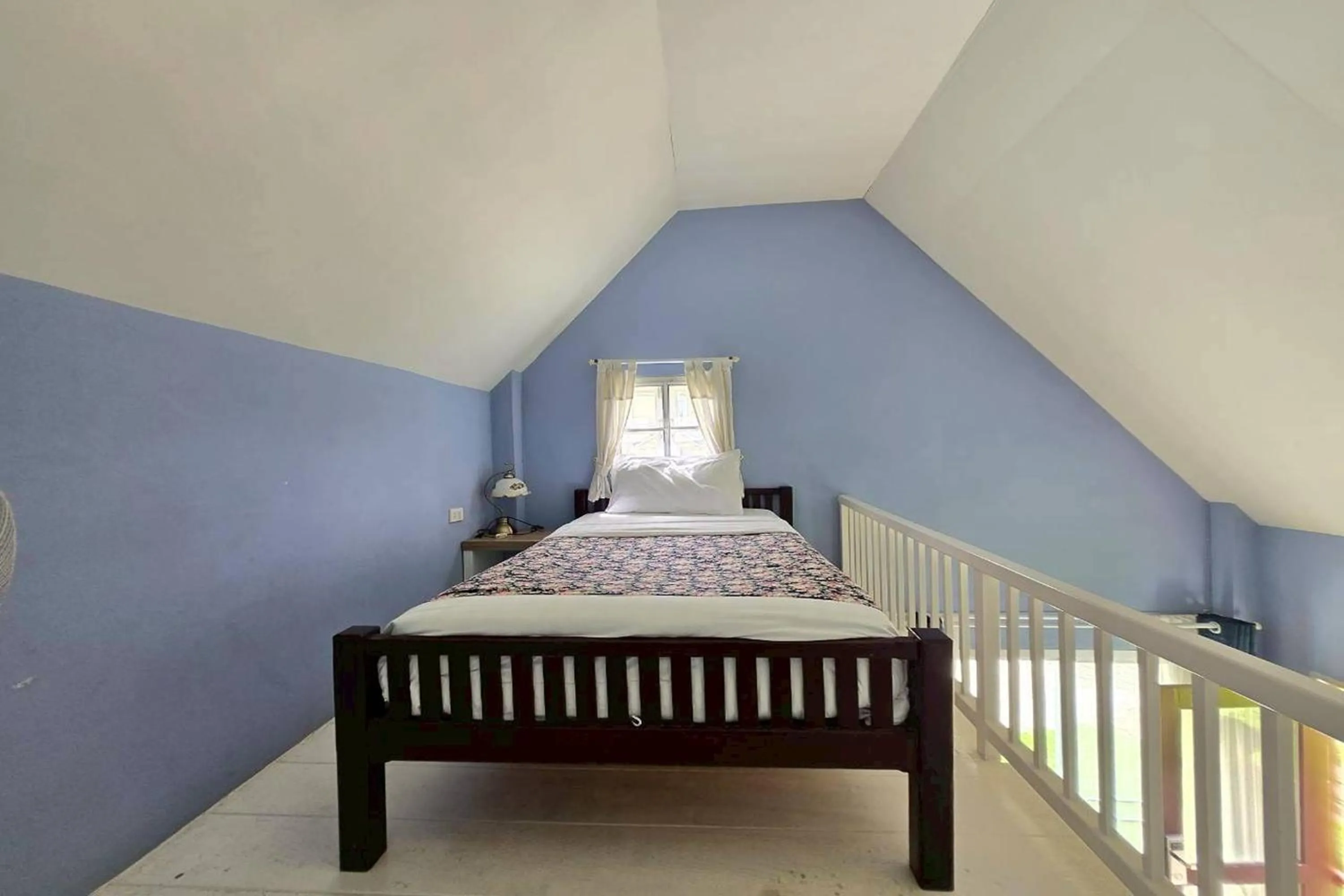 Bed in Doi Tung View Resort