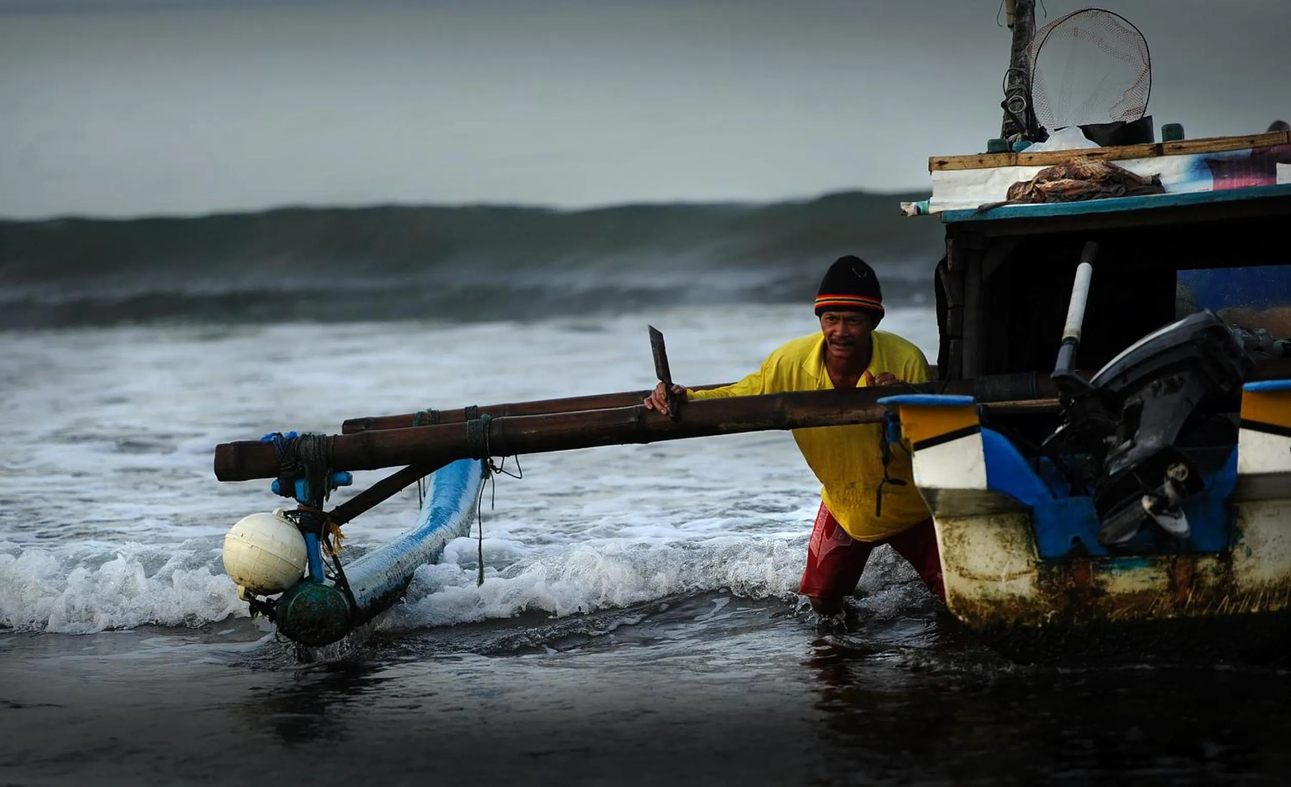 Beach in Surya Kencana Seaside Hotel